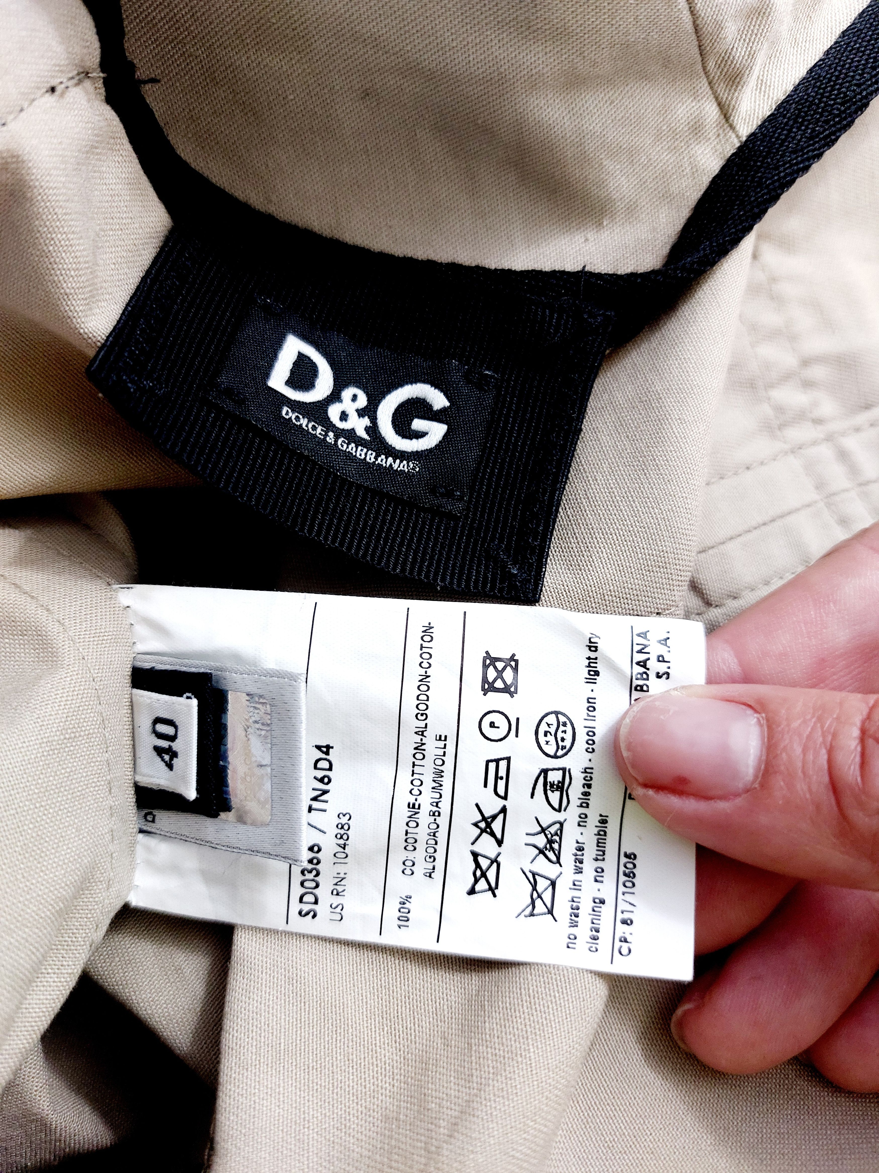 Dolce & Gabbana Dolce Gabbana Cargo Safari Military Bondage Corset Dress Size S / US 4 / IT 40 - 13 Thumbnail