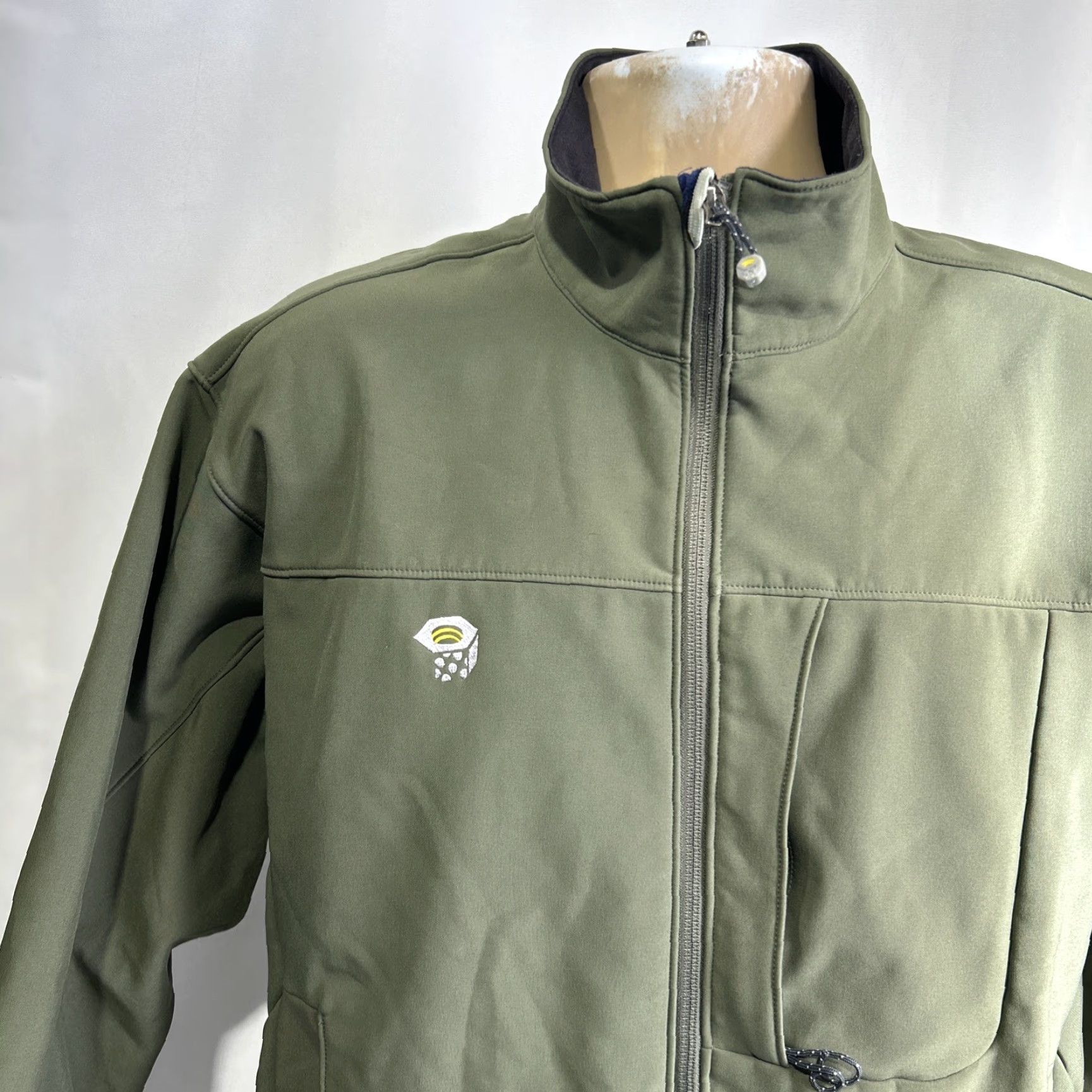 Mountain Hardwear Mountain Hardwear Jacket Mens Large Green OffWidth Hiking Outdoors Hiker Stretch Jacket Windbreaker Lightweight Pockets Regular Size US L / EU 52-54 / 3 - 2 Thumbnail