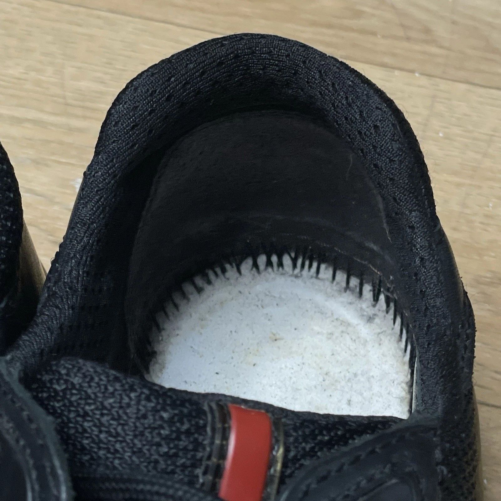 Prada Prada America's Cup Sneakers Linea Rossa Black Leather Mesh Size US 7.5 / IT 37.5 - 13 Thumbnail