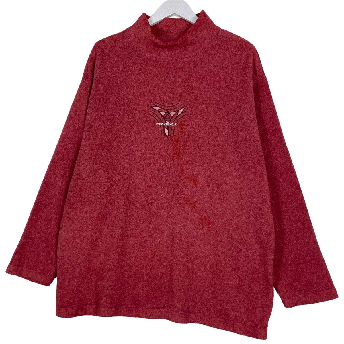 O'Neill × Vintage 💥90s ONEILL SURF MICRO FLEECE CREWNECK SWEATER Size US L / EU 52-54 / 3 - 2 Thumbnail