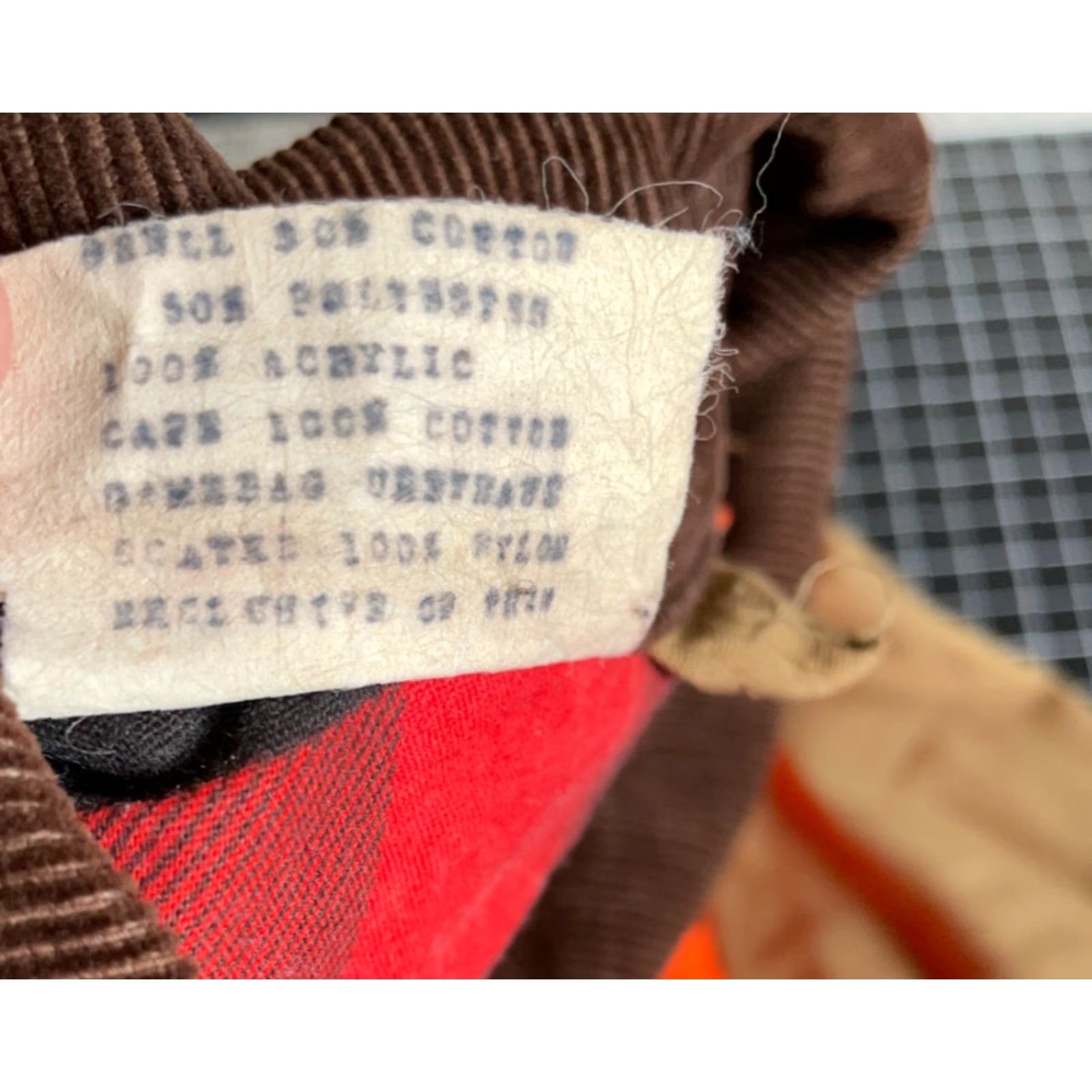 Vintage Vintage Yes K-mart 80s Hunting Shirt Jacket Men’s Large Brown Blaze Orange Corduroy Collar Size US M / EU 48-50 / 2 - 4 Thumbnail