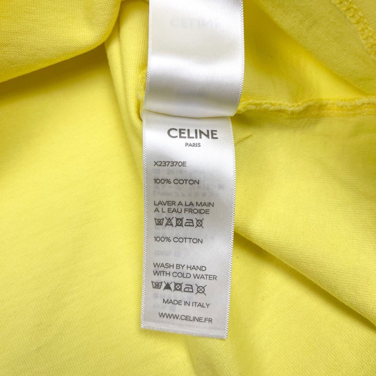 Celine Celine Logo Cropped Loose T-Shirt Size XL / US 12-14 / IT 48-50 - 7 Thumbnail