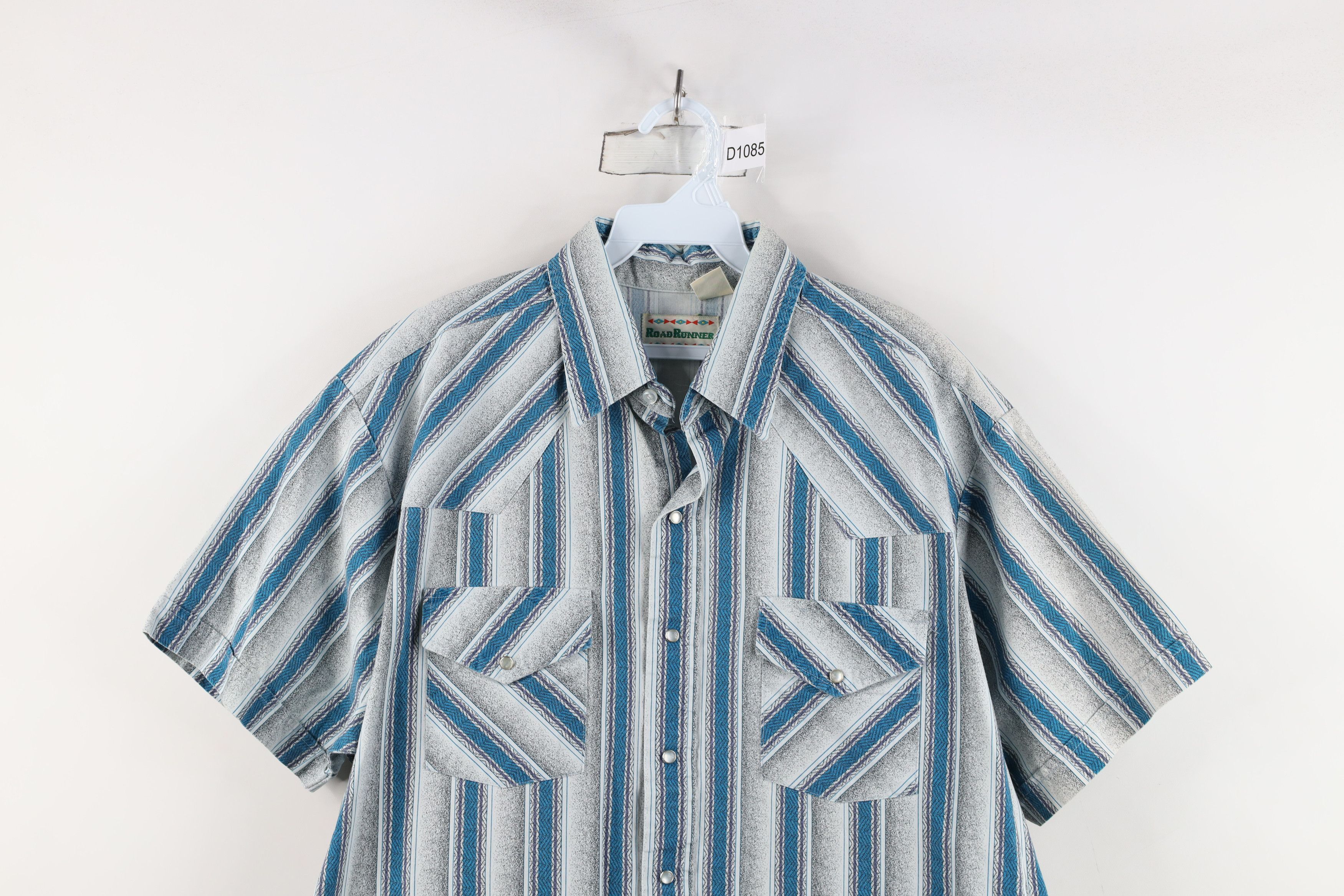 Vintage Vintage 90s Streetwear Cowboy Brushpopper Button Shirt USA Size US XL / EU 56 / 4 - 2 Thumbnail