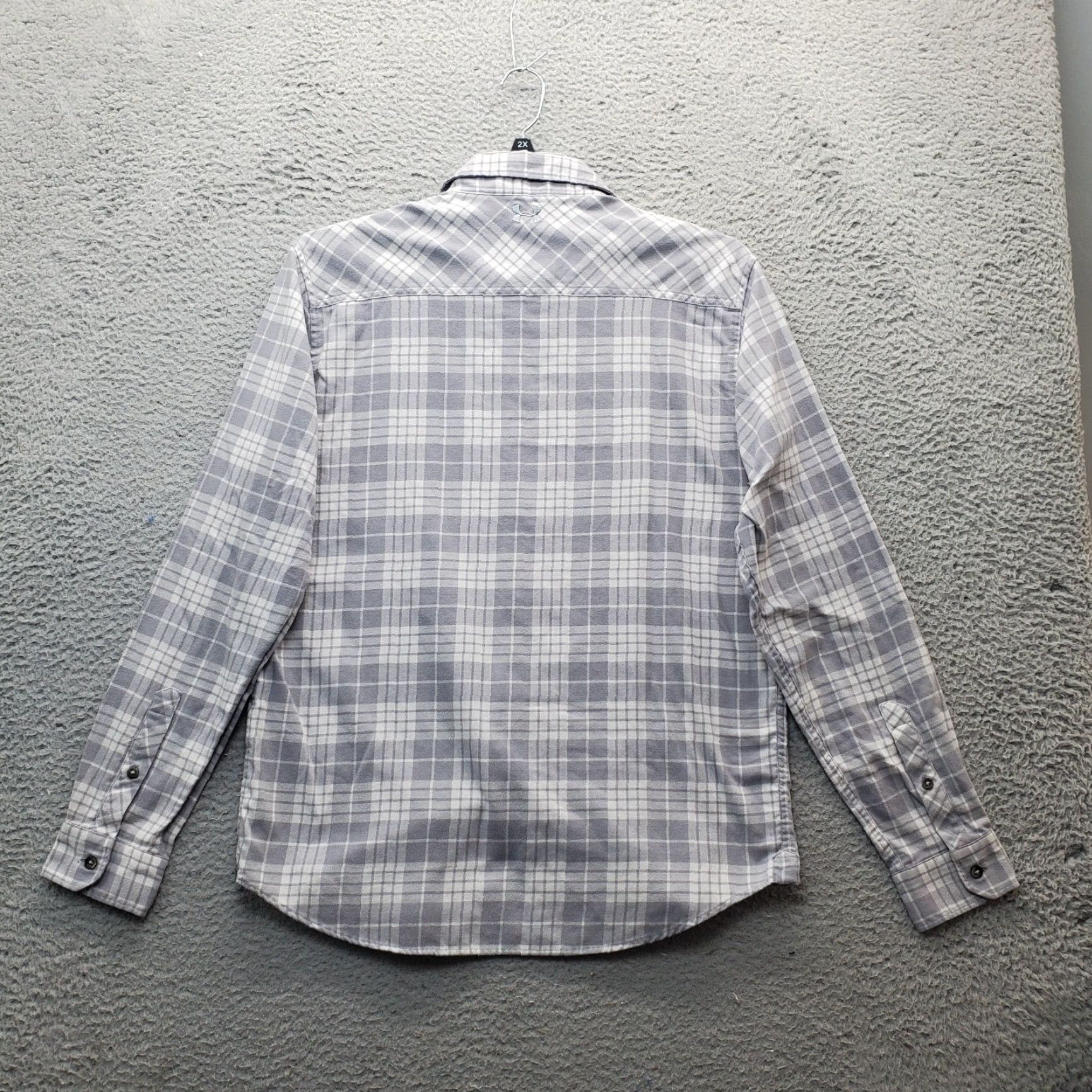 Under Armour Under Armour Casual Shirt Mens M Multicolor Plaid Flannel Button-Down Shirt Size US M / EU 48-50 / 2 - 2 Thumbnail