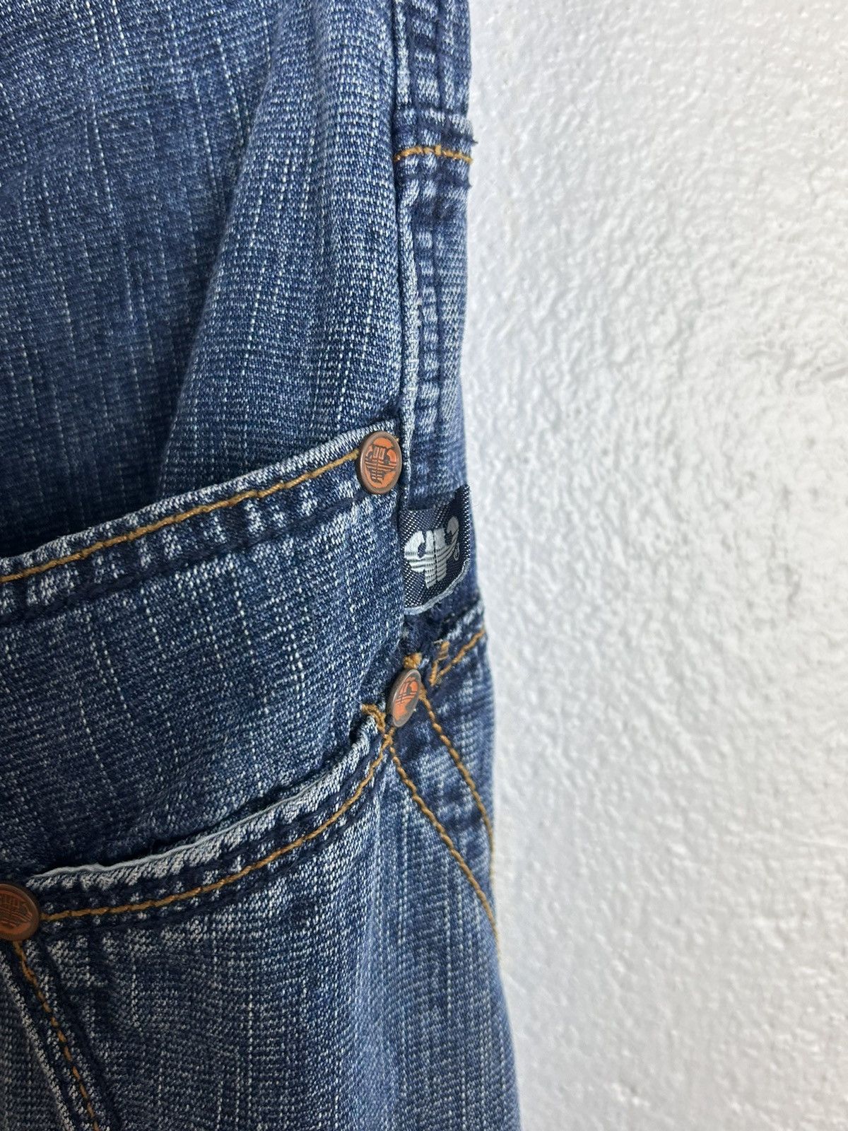 Pelle Pelle 00s Vintage Pelle Pelle Y2K Dark Wash Rap Hip Hop Jeans Size US 34 / EU 50 - 3 Thumbnail