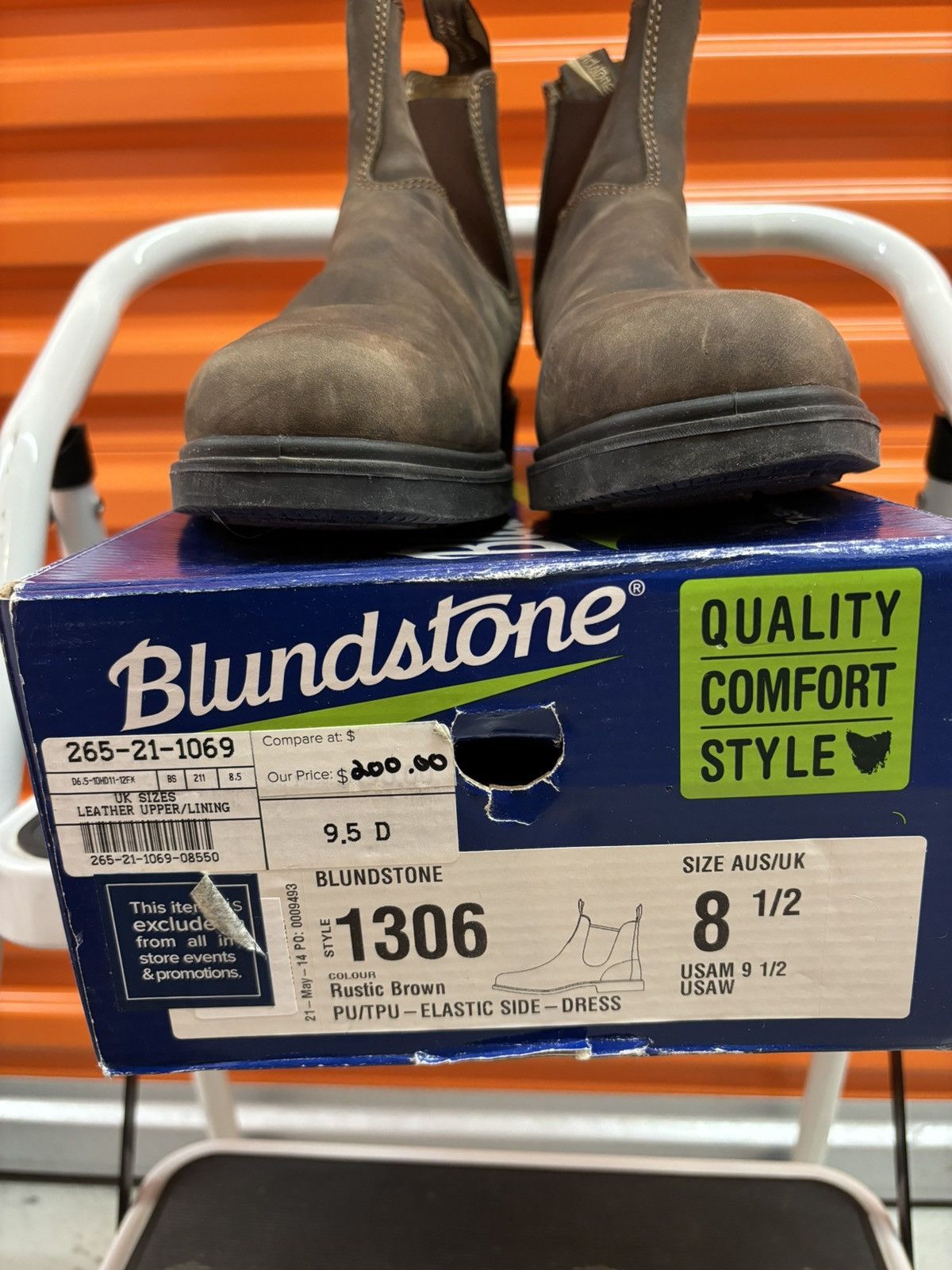 Blundstone ***FINAL DROP***RARE BLUNDSTONE CHISEL TOE BOOT 9.5-10 Size US 10 / EU 43 - 3 Thumbnail