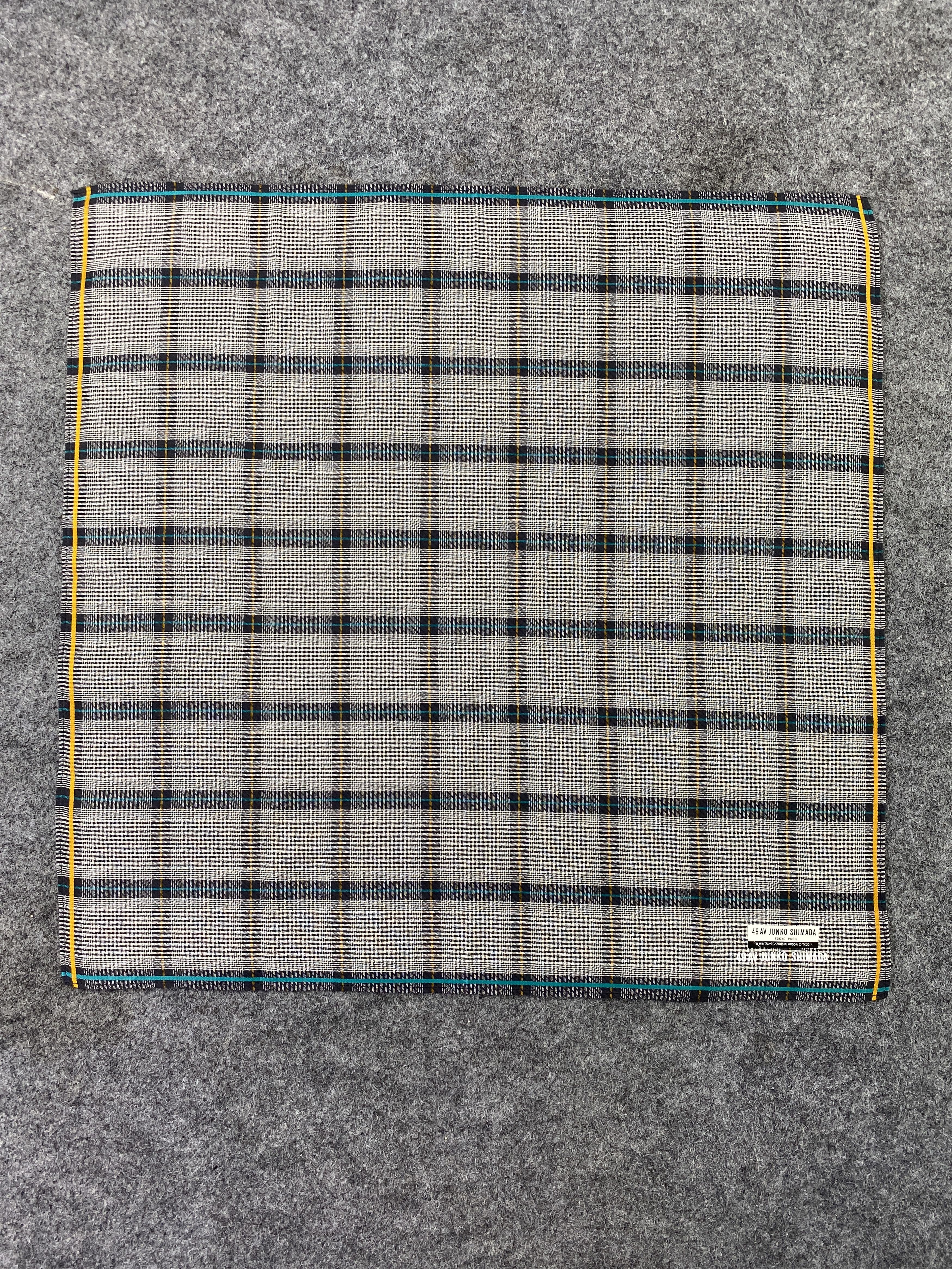 Japanese Brand 49 AV Junko Shimada Handkerchief Neckerchief Bandana-B311 Size ONE SIZE - 3 Thumbnail