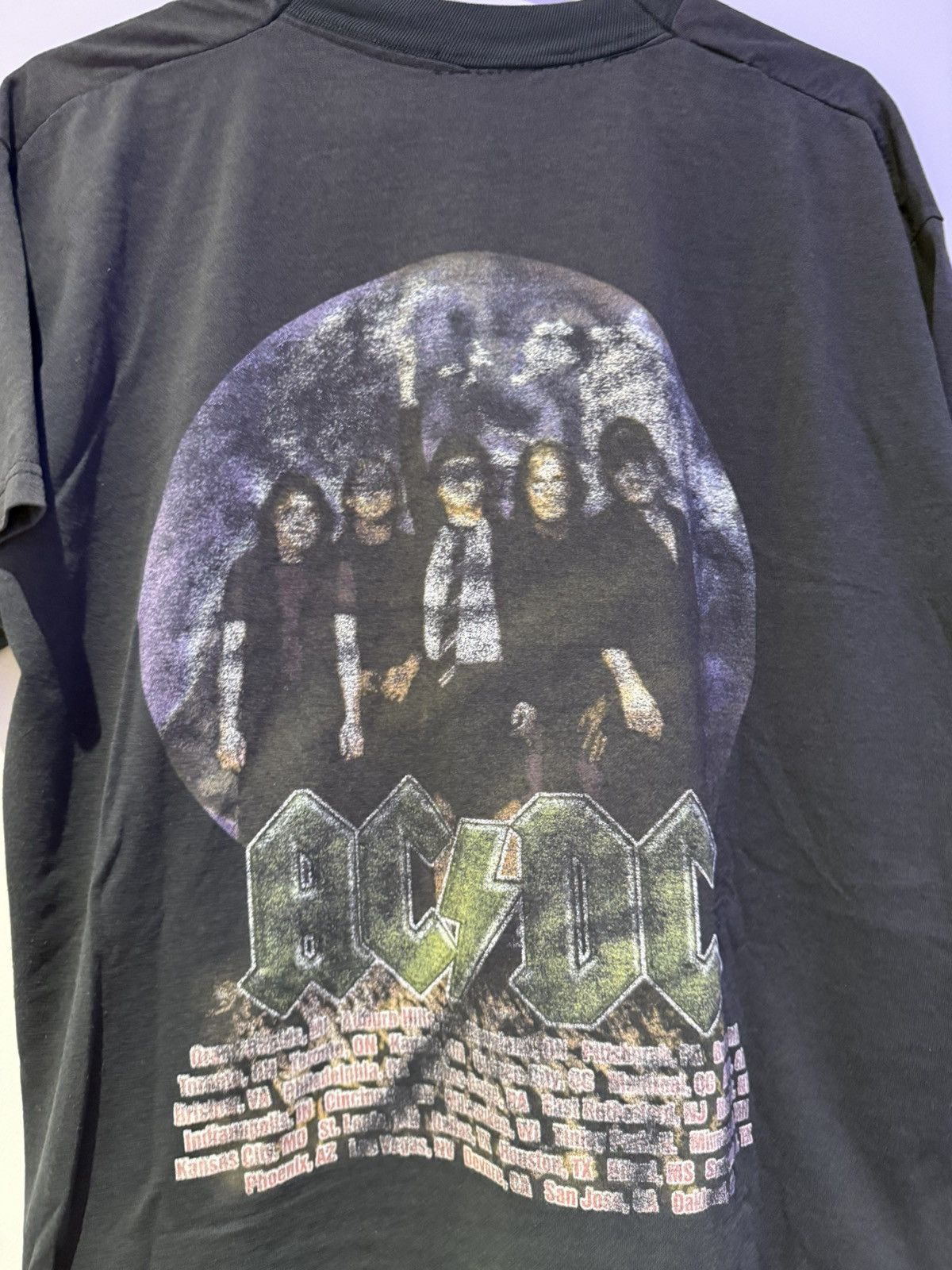 Vintage AC/DC Band Tee Size US XL / EU 56 / 4 - 4 Thumbnail