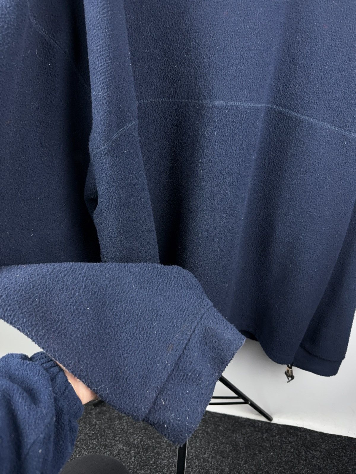 Burberry × Vintage Vintage Thomas Burberry Fleece Pullover 1/2 Zip Size US XXL / EU 58 / 5 - 14 Thumbnail