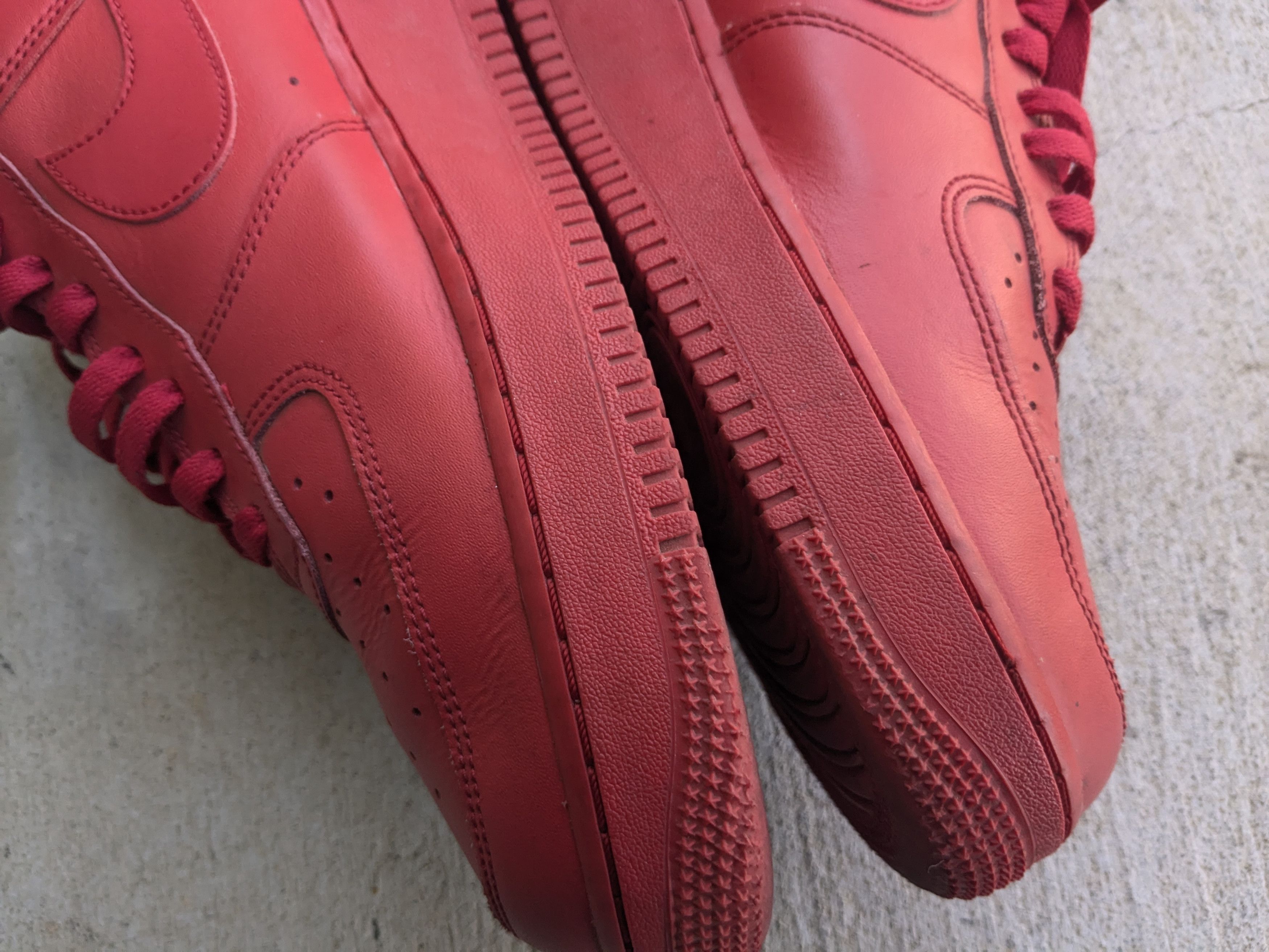 Nike Nike Air Force 1 Low Tripe Red 11 Leather Size US 11 / EU 44 - 8 Thumbnail