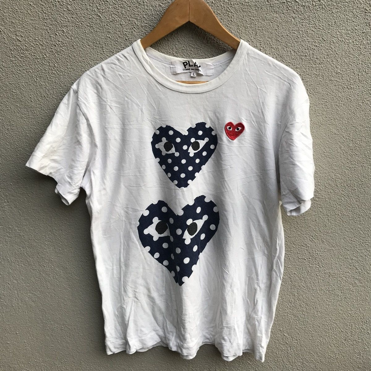 Comme des Garcons COMME DES GARCONS play tee Size US M / EU 48-50 / 2 - 2 Thumbnail