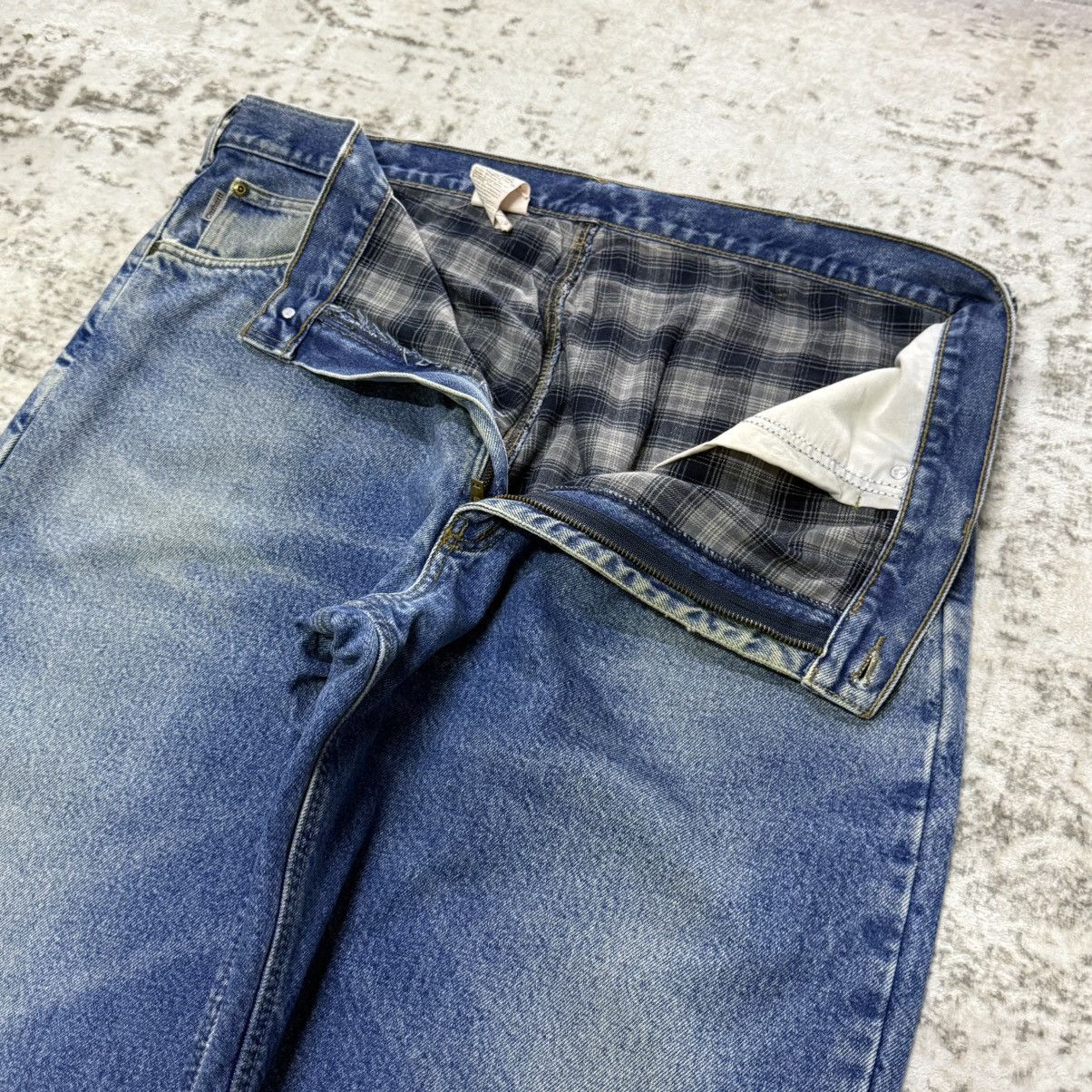 Carhartt Vintage Carhartt Blanket Linen Denim Pants Size US 41 - 14 Thumbnail