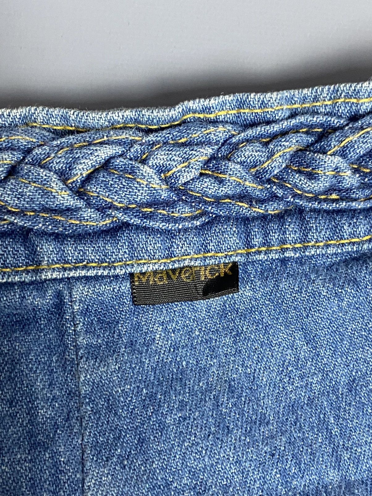 Wrangler 70s Maverick by Wrangler High Rise Jeans W30 L32 USA Scovil Size 30" / US 8 / IT 44 - 15 Thumbnail