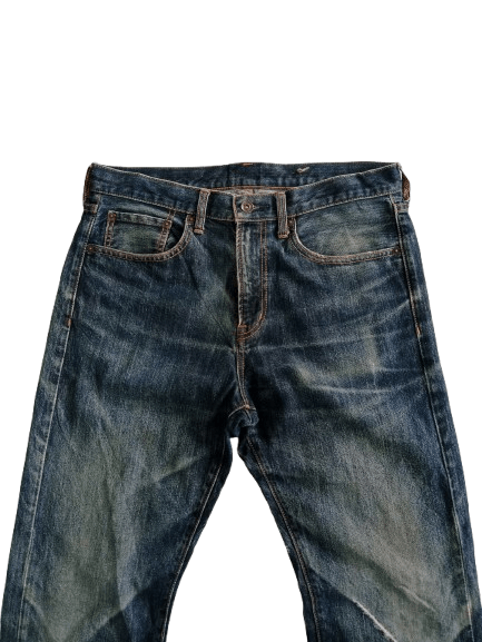 GU G.U Jeans Blue Denim Japanese Brand Size US 32 / EU 48 - 3 Thumbnail