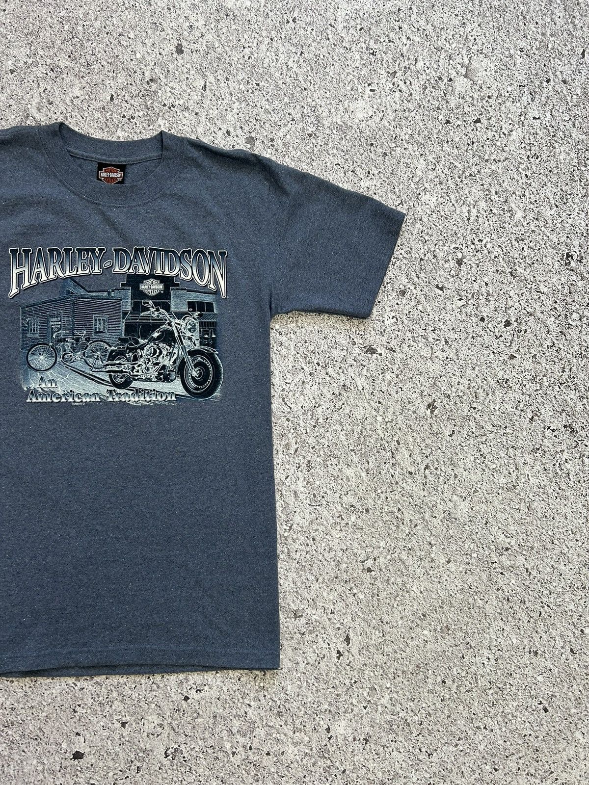 Band Tees × Harley Davidson × Vintage Vintage 2005 Harley An American Tradition Davidson T-Shirt Size US M / EU 48-50 / 2 - 5 Thumbnail