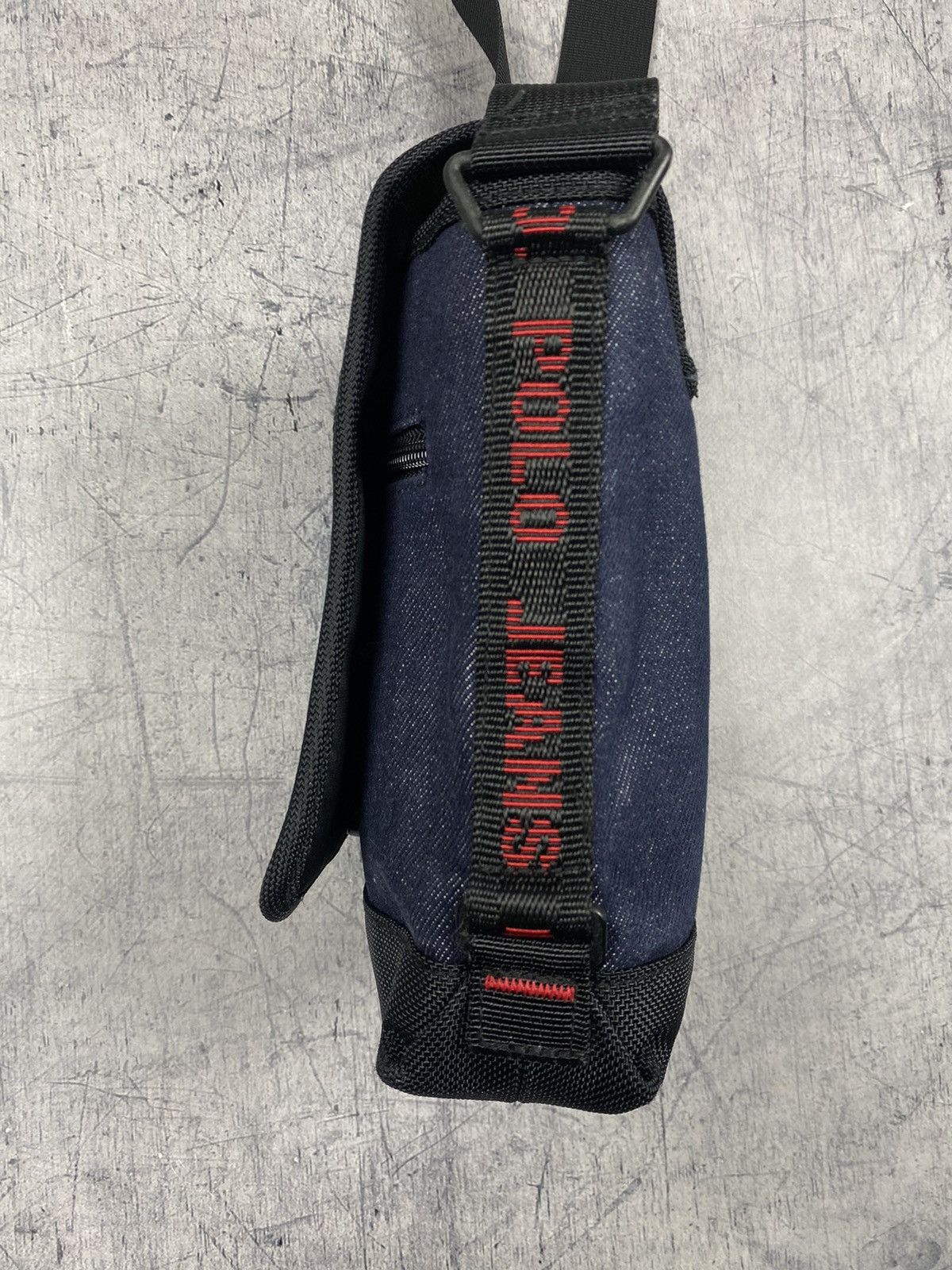 Lauren Ralph Lauren × Polo Ralph Lauren × Vintage Vintage Polo Ralph Lauren Jeans Co. Messenger Bag y2k Size ONE SIZE - 6 Thumbnail