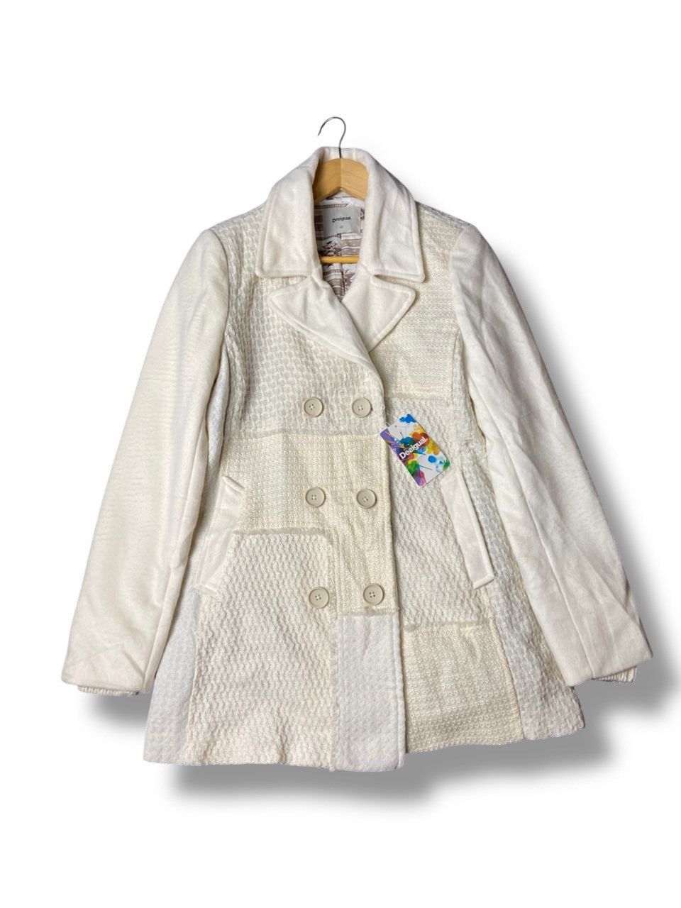 Desigual Vintage DESIGUAL Patchwork Style Jacket (149) Size US XS / EU 42 / 0 - 2 Thumbnail