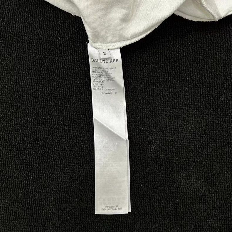 Balenciaga Balenciaga Short-sleeved shirt with handwritten white logo Size US S / EU 44-46 / 1 - 5 Thumbnail