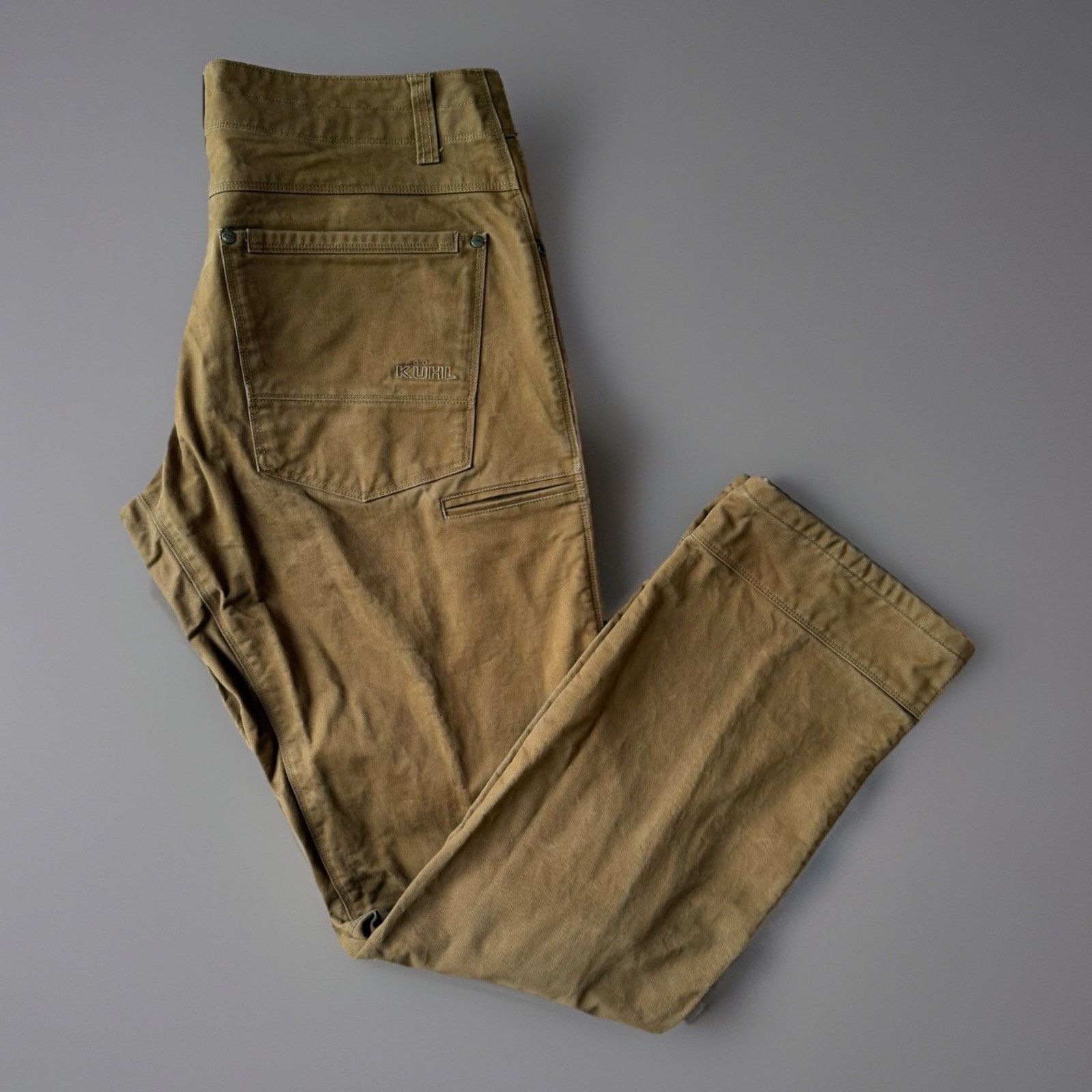 Kuhl Kuhl Rydr Pants 34 Brown Hiking Outdoor Workwear Vintage Size US 34 / EU 50 - 1 Thumbnail
