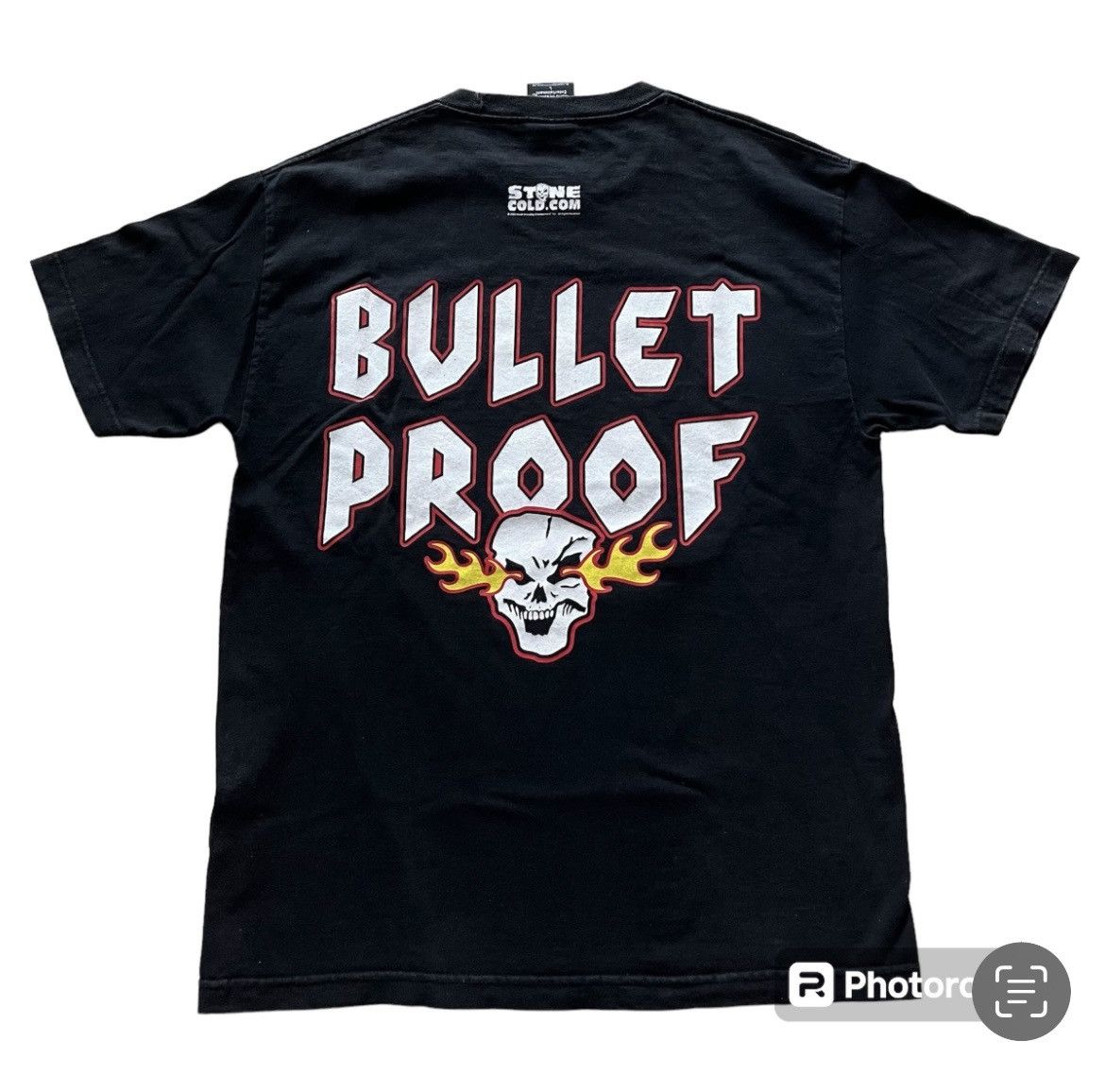 WWE Vintage 2003 Stone Cold Bullet Proof WWE WWF Tshirt Size US L / EU 52-54 / 3 - 8 Thumbnail