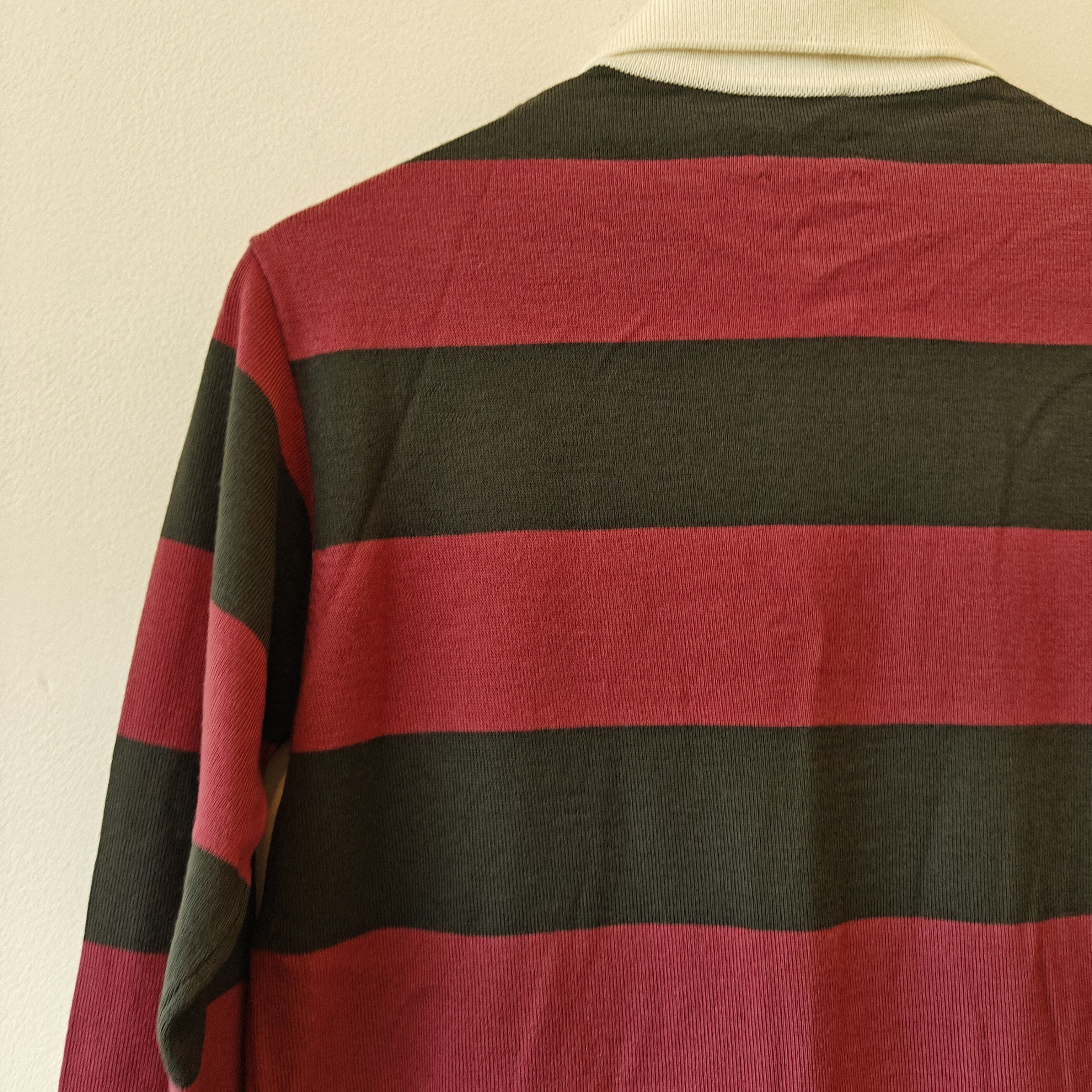 Drake's NWT Merino Wool Block Stripe Knitted Rugby Shirt Italy Size US S / EU 44-46 / 1 - 11 Thumbnail