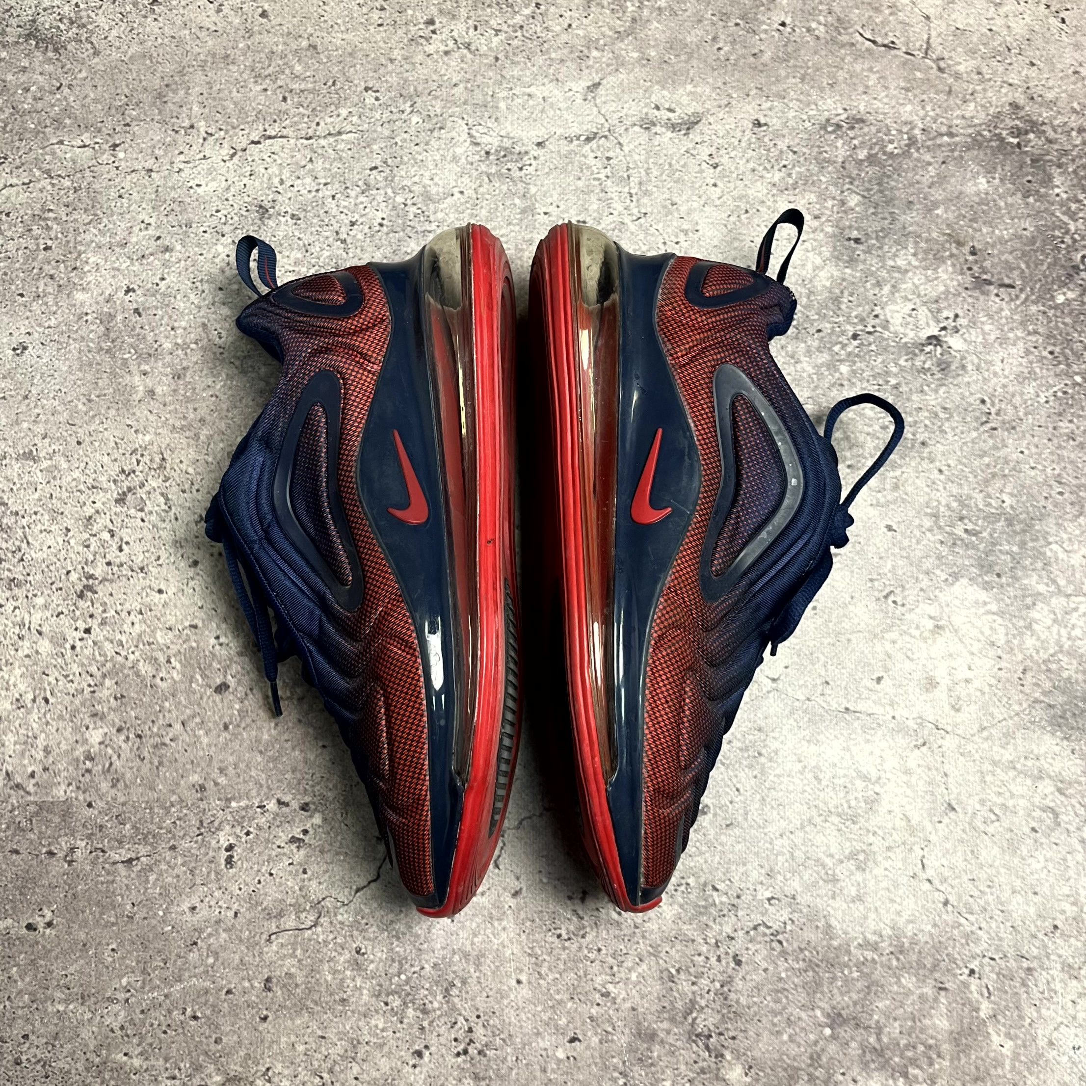 Nike Nike Air Max 720 Navy Red Air Sneakers US8 EU 41 (26cm) Size US 8 / EU 41 - 10 Thumbnail
