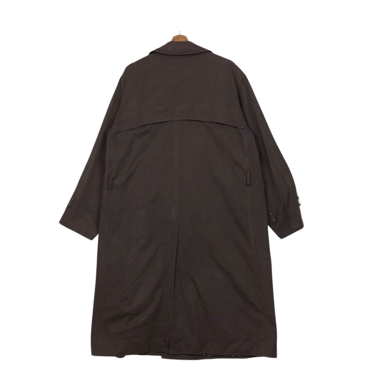 Vintage 🔥RICH BROWN VINTAGE LONG JACKET LINING JEAN LOUIS SCHERRER Size US M / EU 48-50 / 2 - 9 Thumbnail