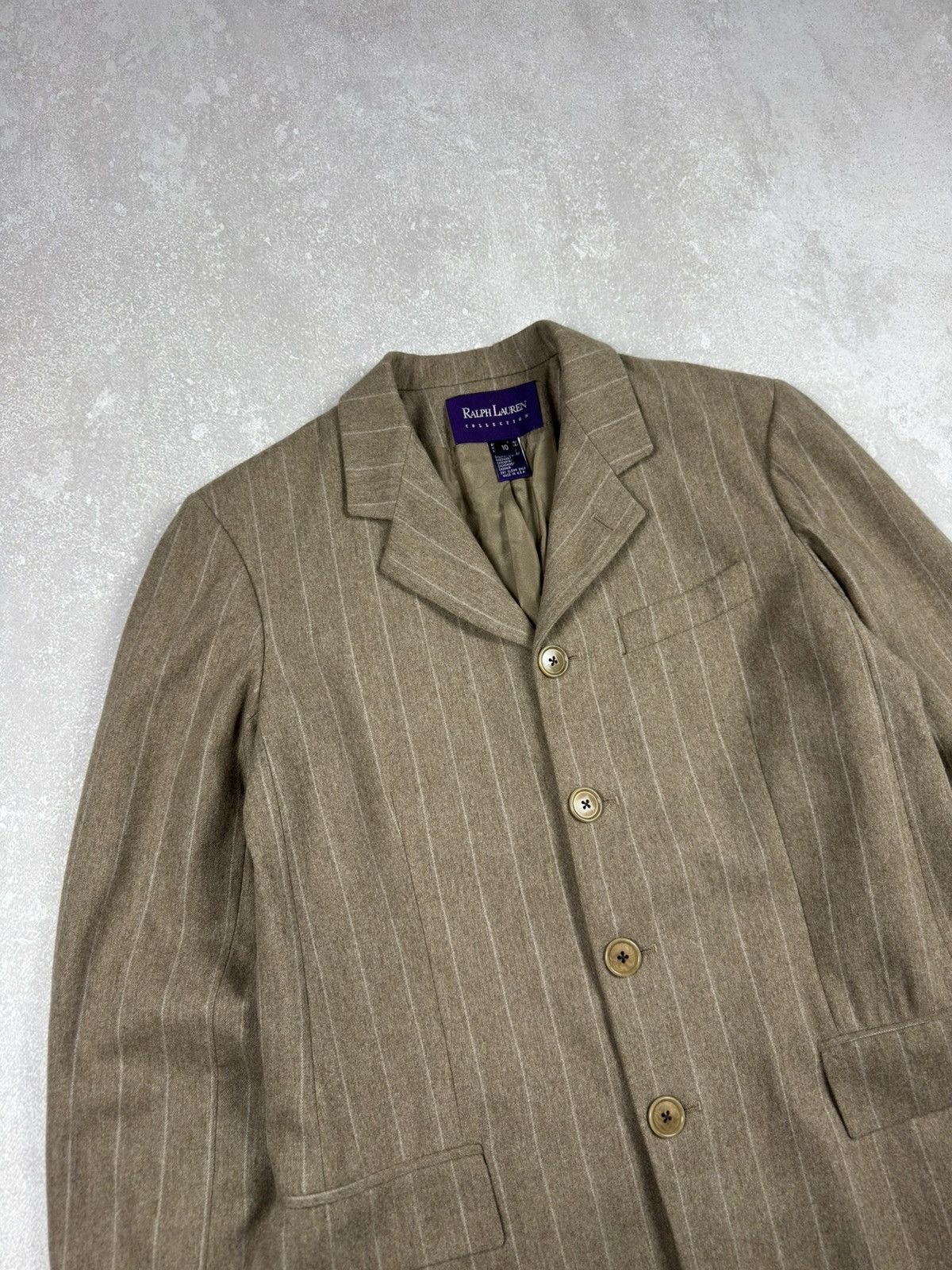 Ralph Lauren Purple Label Polo Ralph Lauren Purple Label Collection Wool Blazer USA Size L / US 10 / IT 46 - 7 Thumbnail