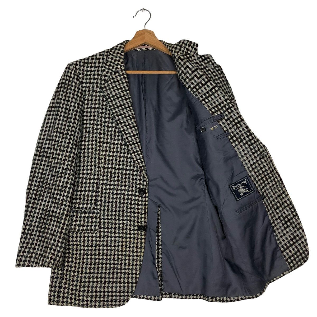Burberry 🔥VINTAGE BURBERRYS DOUBLE BREAST WOOL COATS JACKET Size US M / EU 48-50 / 2 - 11 Thumbnail