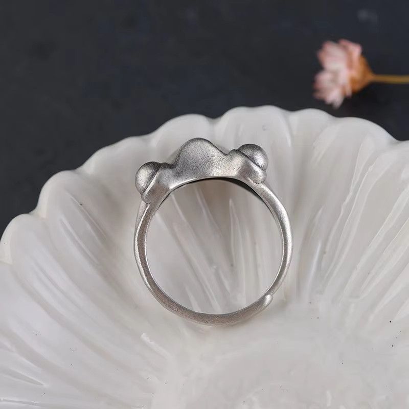 Jewelry Hip Hop Punk Frog Animal Rings Size ONE SIZE - 2 Thumbnail