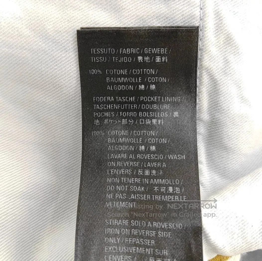 Balenciaga Balenciaga Blue Diamond Button Mid. Size 27" / US 4 / IT 40 - 3 Thumbnail