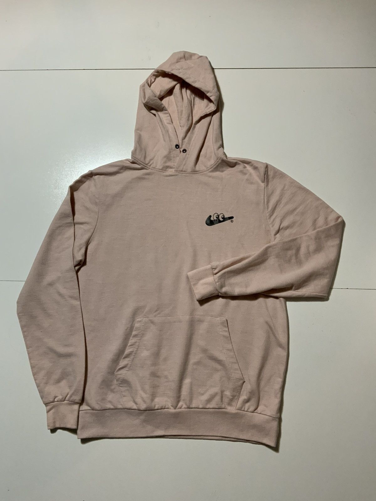Other Kikillo Pink Swoosh Googley Eyes Cartoon Graphic Hoodie Size US M / EU 48-50 / 2 - 1 Thumbnail