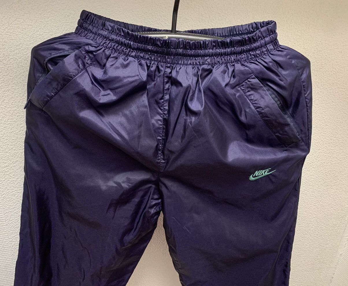 Vintage Nike vintage navy blue sweatpants M y2k madeinusa vintage Size US 32 / EU 48 - 6 Thumbnail