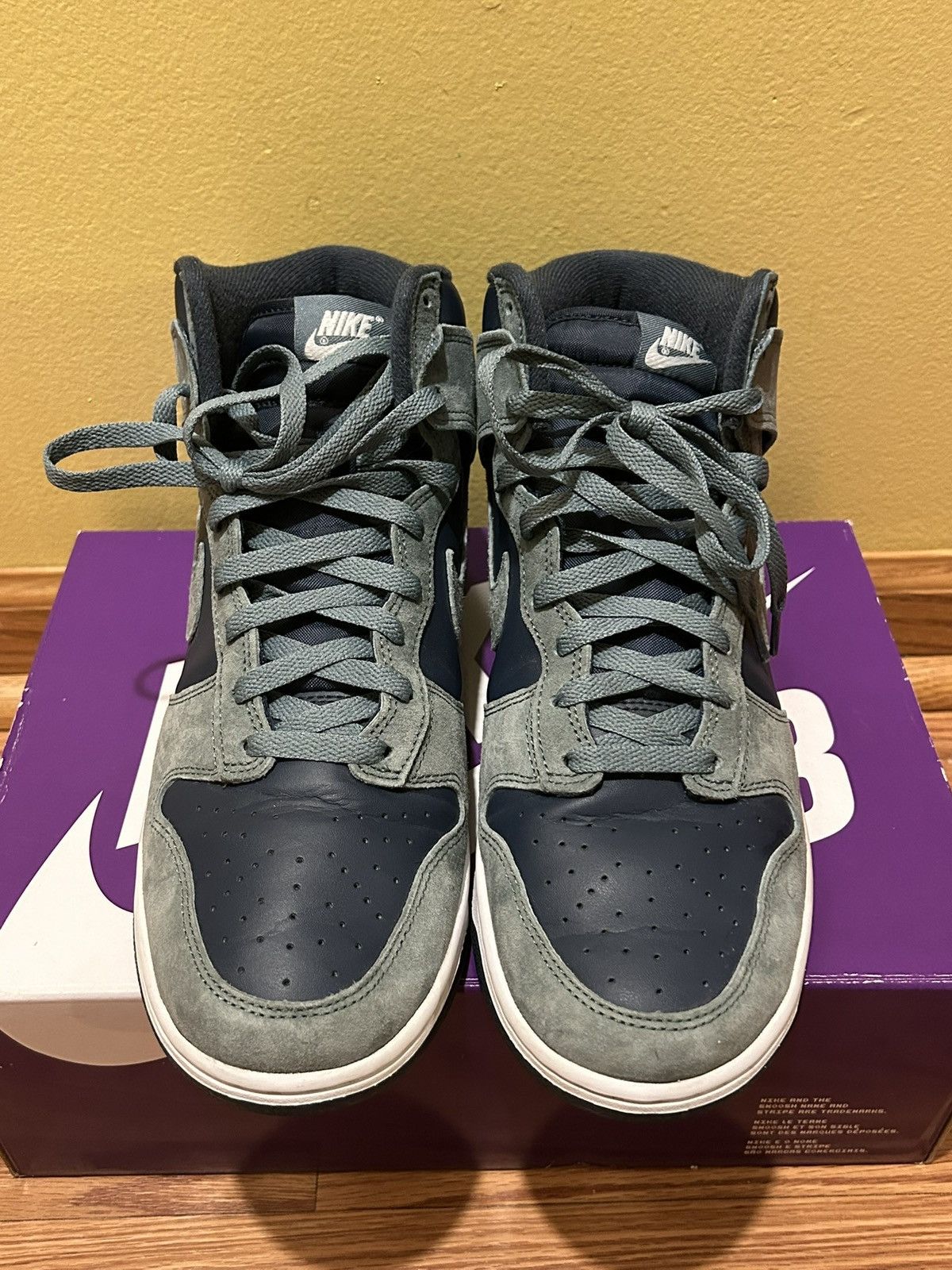 Nike Nike Dunk SB High Armory Navy size 10.5DQ7679-400 NEXT DAY 📦 Size US 11 / EU 44 - 3 Thumbnail
