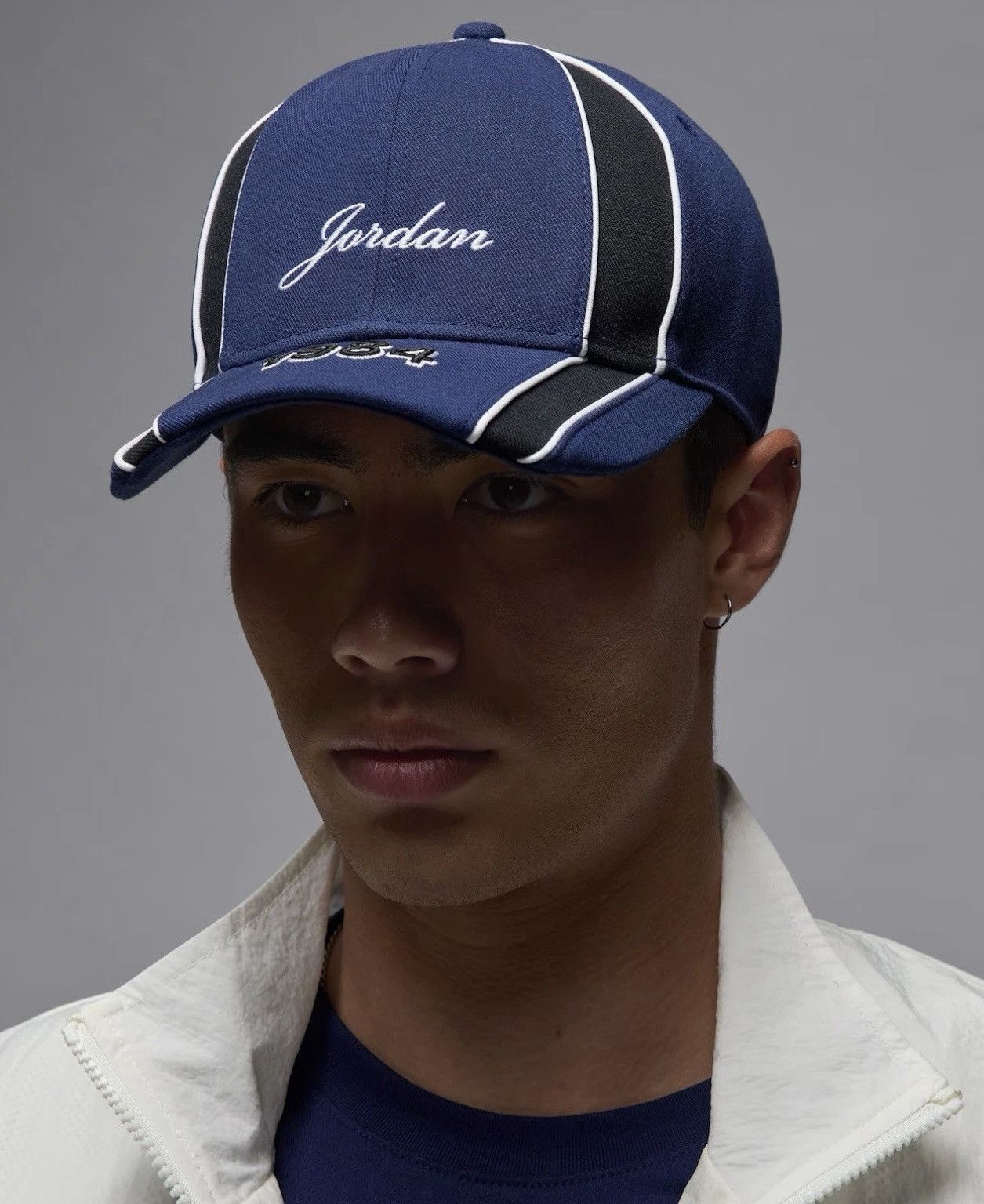 Jordan Brand NWT Nike Air Jordan Rise Cap Hat 1984 Script Logo Size L/XL Size 36 - 10 Thumbnail