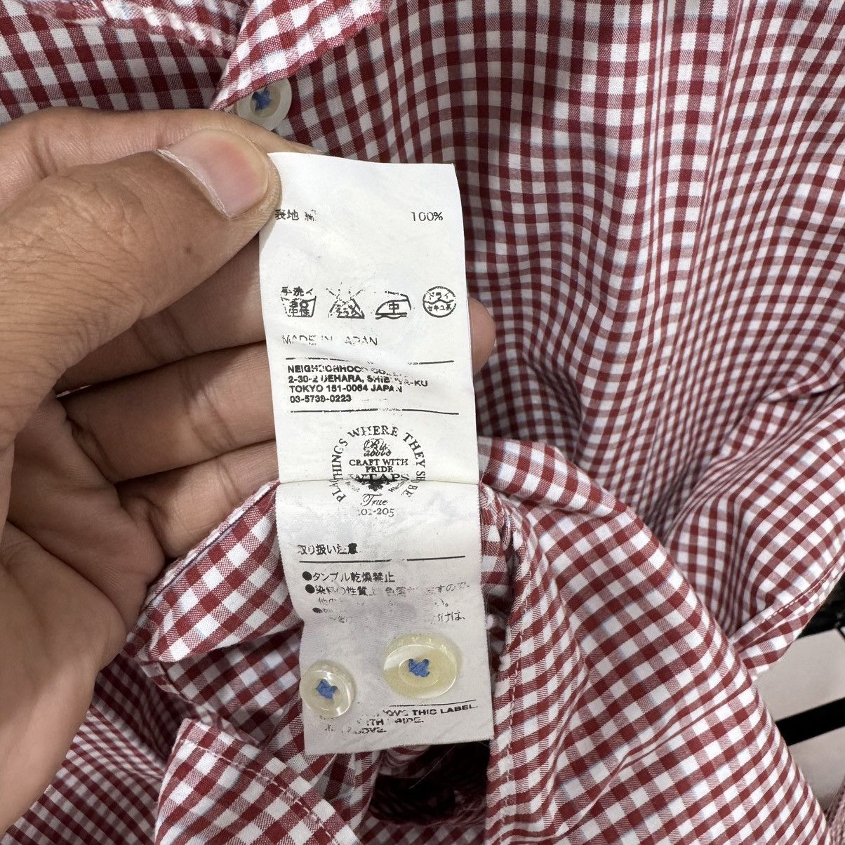 Wtaps WTAPS RISE ABOVE GINGHAM BUTTON UPS SHIRT Size US M / EU 48-50 / 2 - 7 Thumbnail