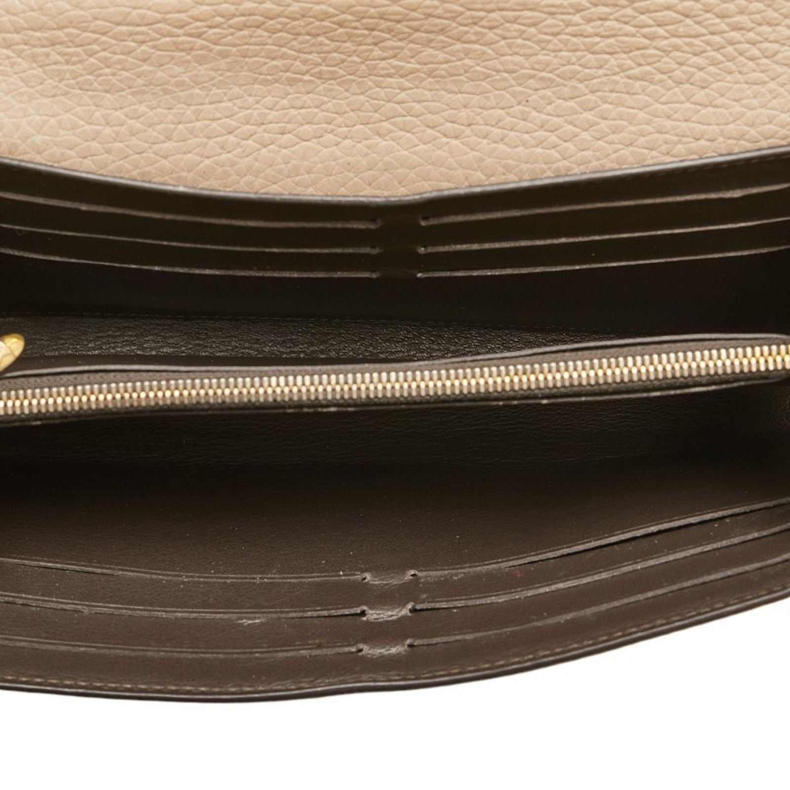 Louis Vuitton Brown Leather Capucines
