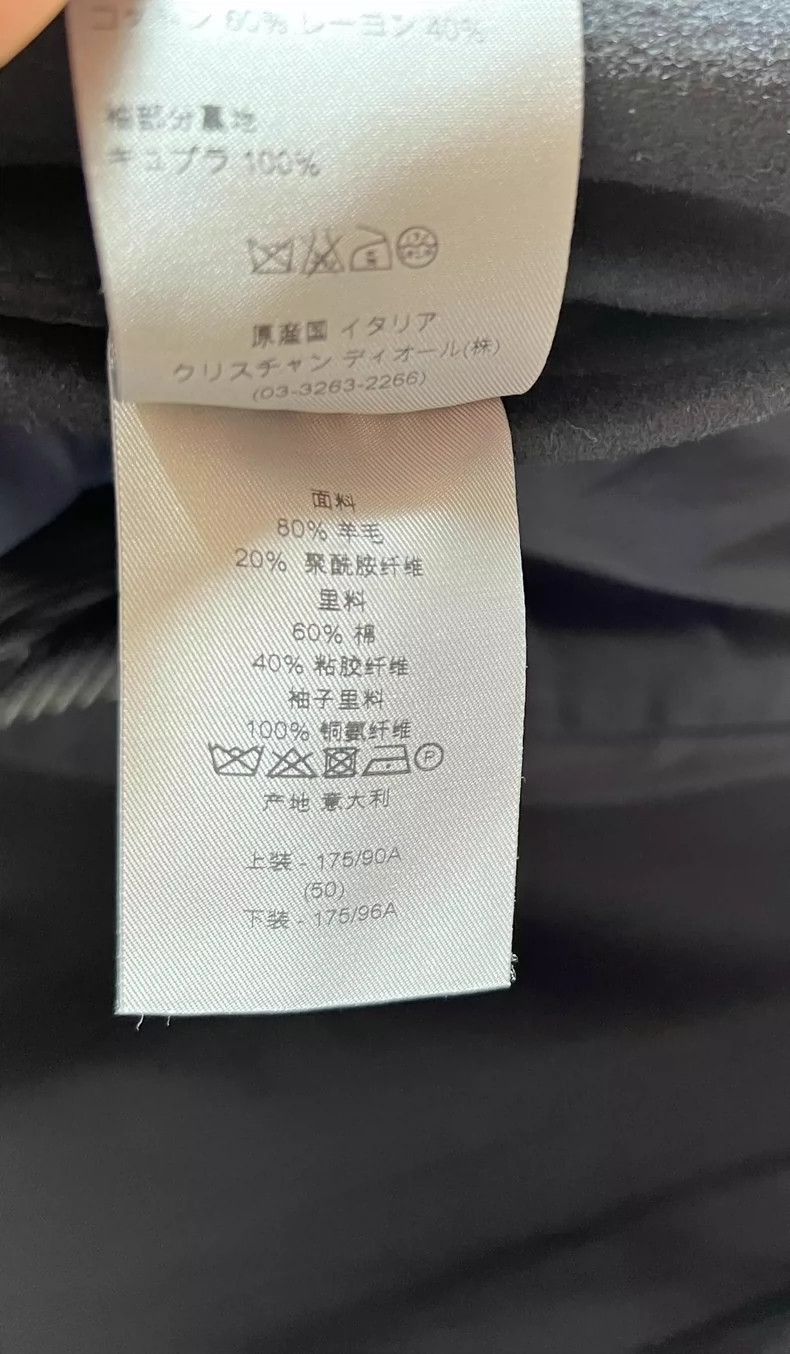 Dior Dior Double Breasted Wool Coat-2506 Size US L / EU 52-54 / 3 - 7 Thumbnail
