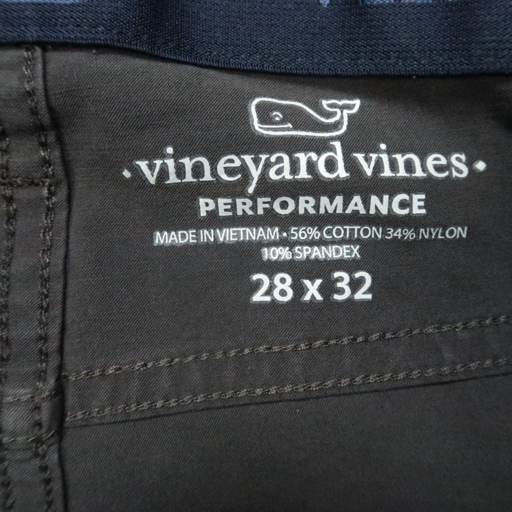 Vineyard Vines Vineyard Vines Pants Men 28x32 Gray OTG Performance Trouser Chino Strech Size US 28 / EU 44 - 4 Thumbnail