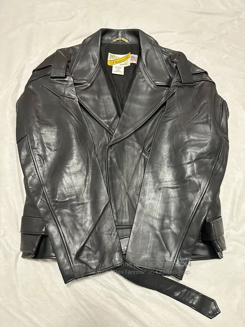 Schott Schott Leather coat Size US S / EU 44-46 / 1 - 1 Thumbnail