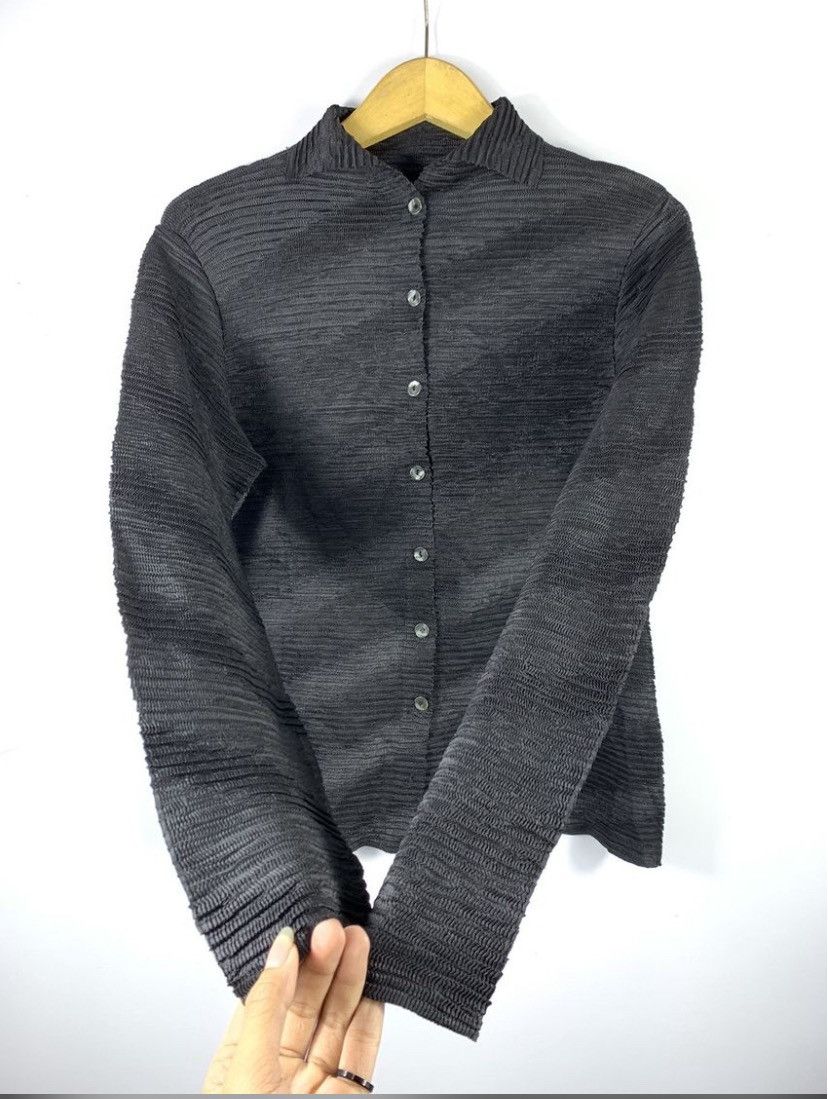 Japanese Brand Japanese Pleated Long sleeve issey style Size US M / EU 48-50 / 2 - 3 Thumbnail