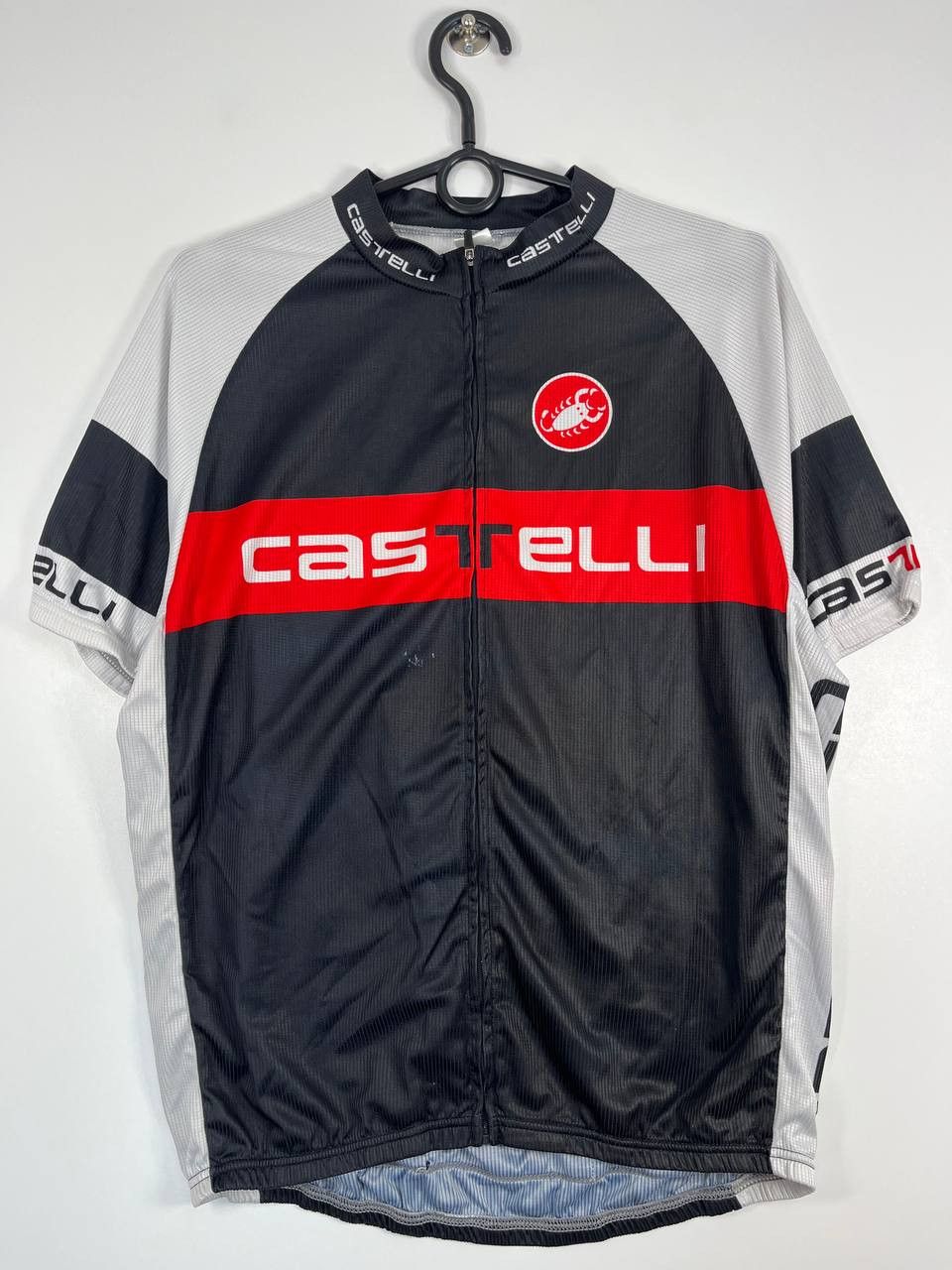 Other Castelli Cycling Jersey Full Zip Black Red White Size XXL Size US XXL / EU 58 / 5 - 1 Thumbnail