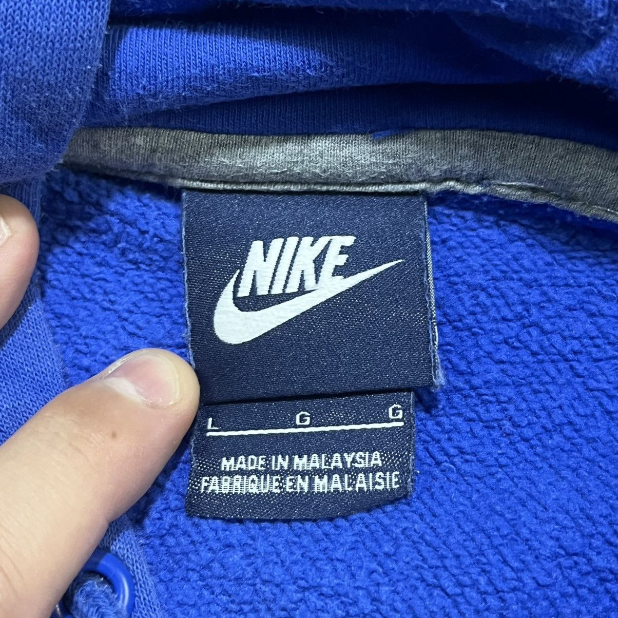Nike Vintage Nike Spellout Logo Skater Hoodie Sweatshirt Large Size US L / EU 52-54 / 3 - 5 Thumbnail