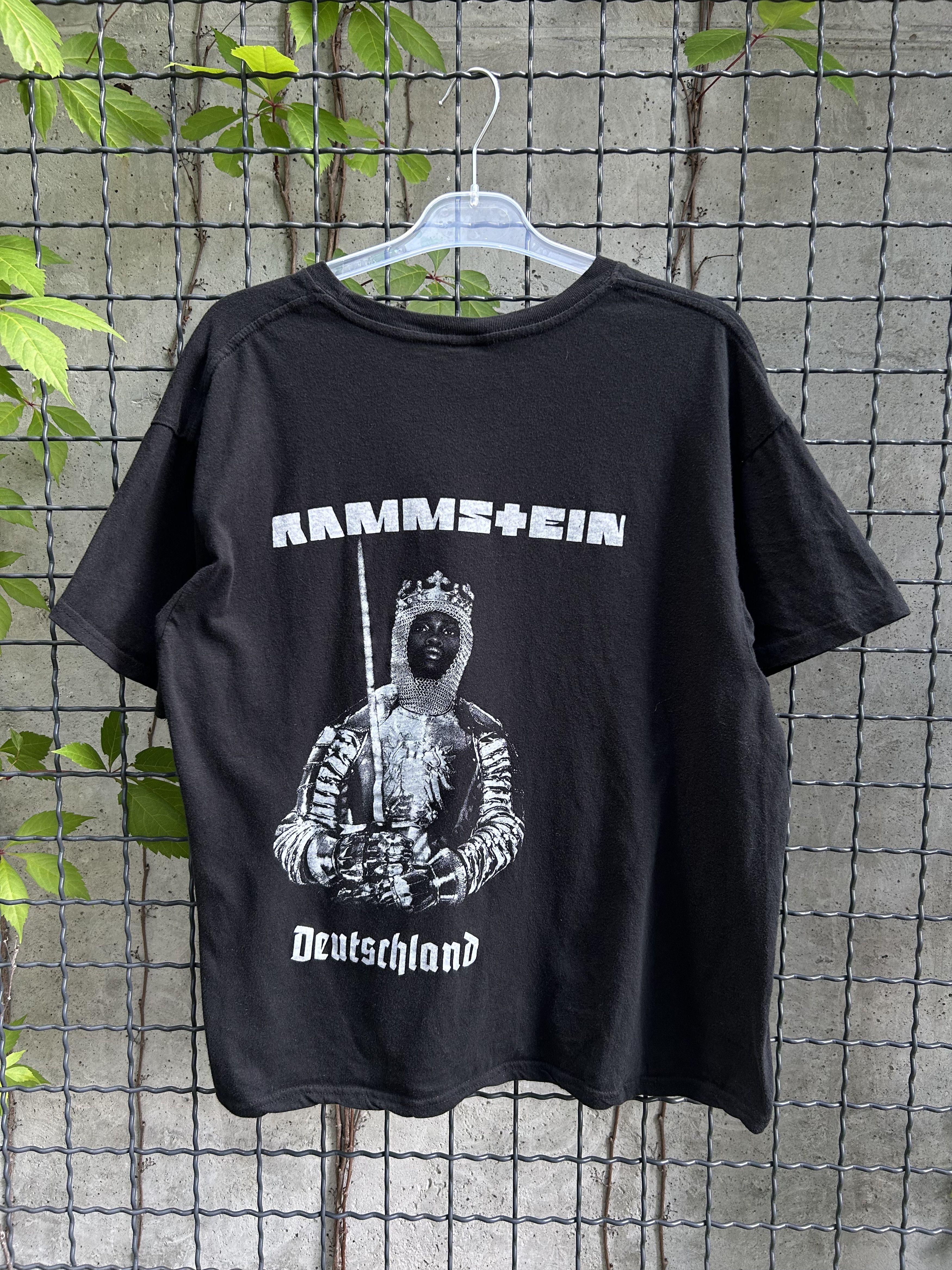Band Tees × Vintage Vintage 2000s Rammstein Deutschland Rock Band T-shirt Size US L / EU 52-54 / 3 - 2 Thumbnail