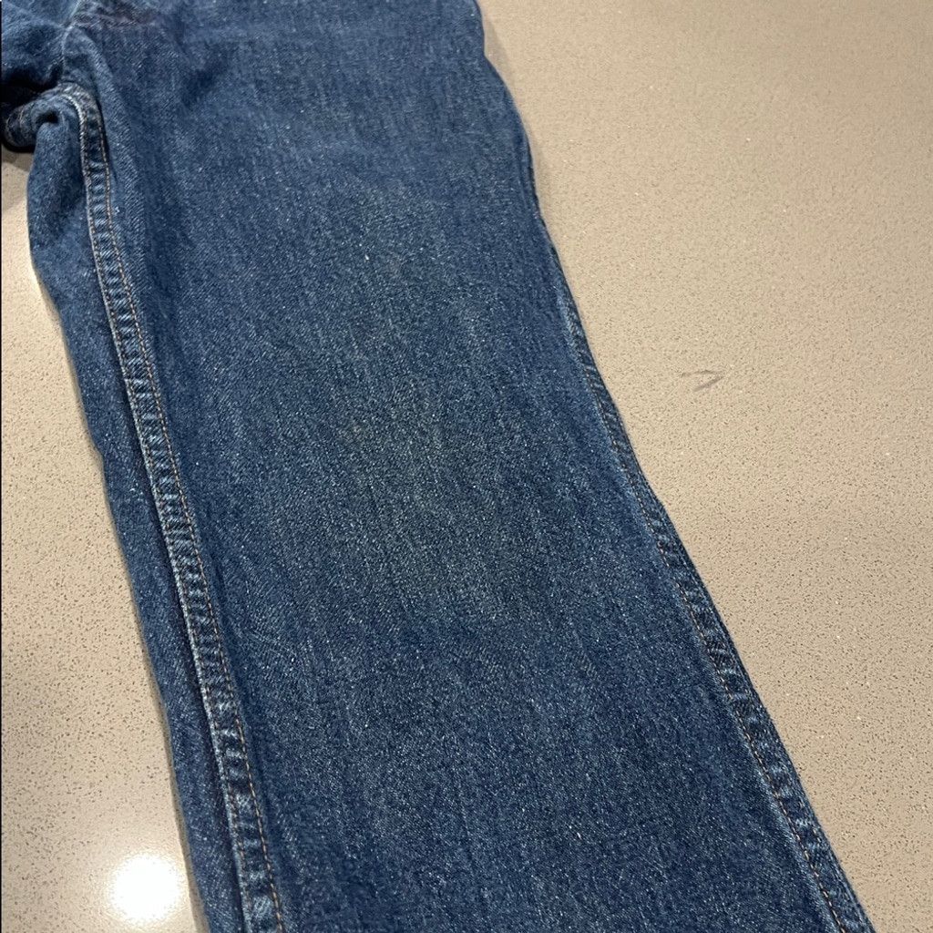 Sears Vintage 70’s Sears Dark Blue Bootcut Women’s Jeans Size 30" / US 8 / IT 44 - 6 Thumbnail