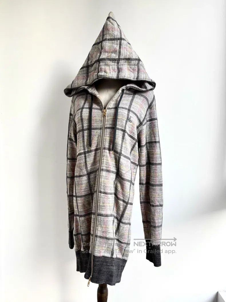 Vivienne Westwood Vivienne Westwood Used Grey Plaid Witch Hood Sweatshirt Ja Size M / US 6-8 / IT 42-44 - 2 Thumbnail