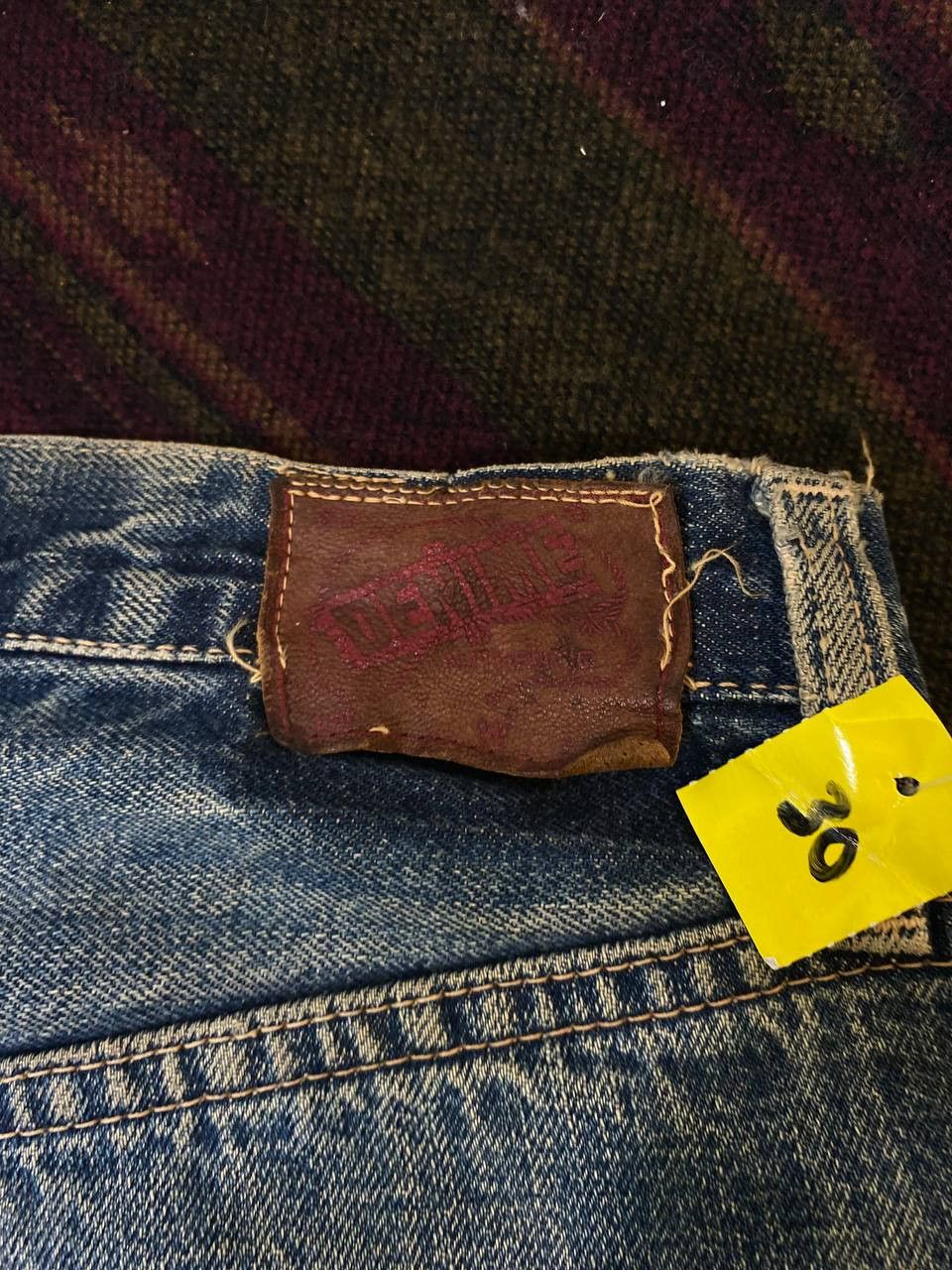 Denime vintage denime shashiko selvedge denim nice design Size US 30 / EU 46 - 6 Thumbnail
