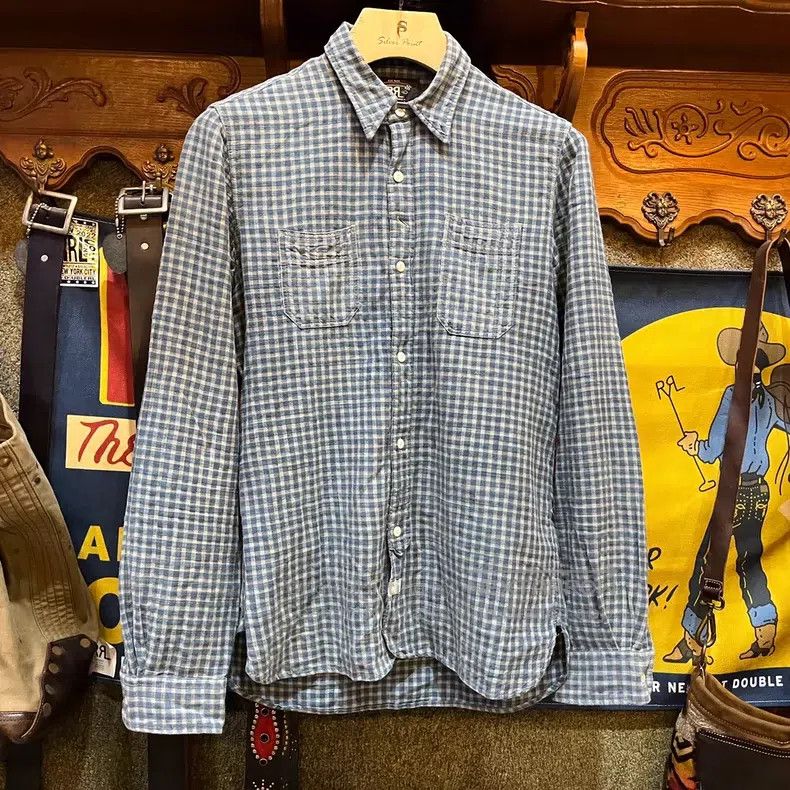 RRL Ralph Lauren RRL Ralph Lauren Old checkered shirt Size US S / EU 44-46 / 1 - 1 Thumbnail
