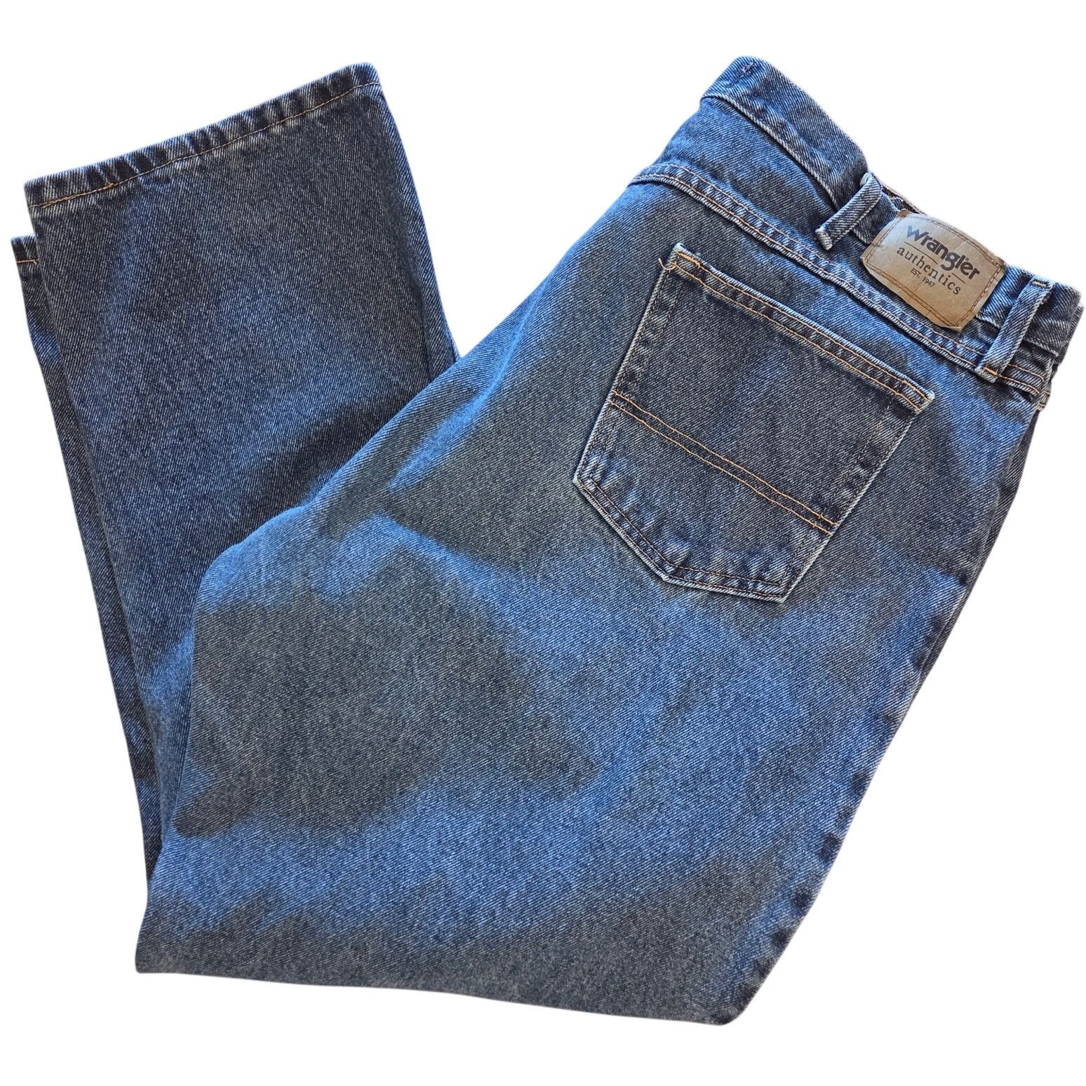 Wrangler Wrangler Men's Jeans - Blue - Size 44x29 - Great Condition! Size US 44 / EU 60 - 2 Thumbnail