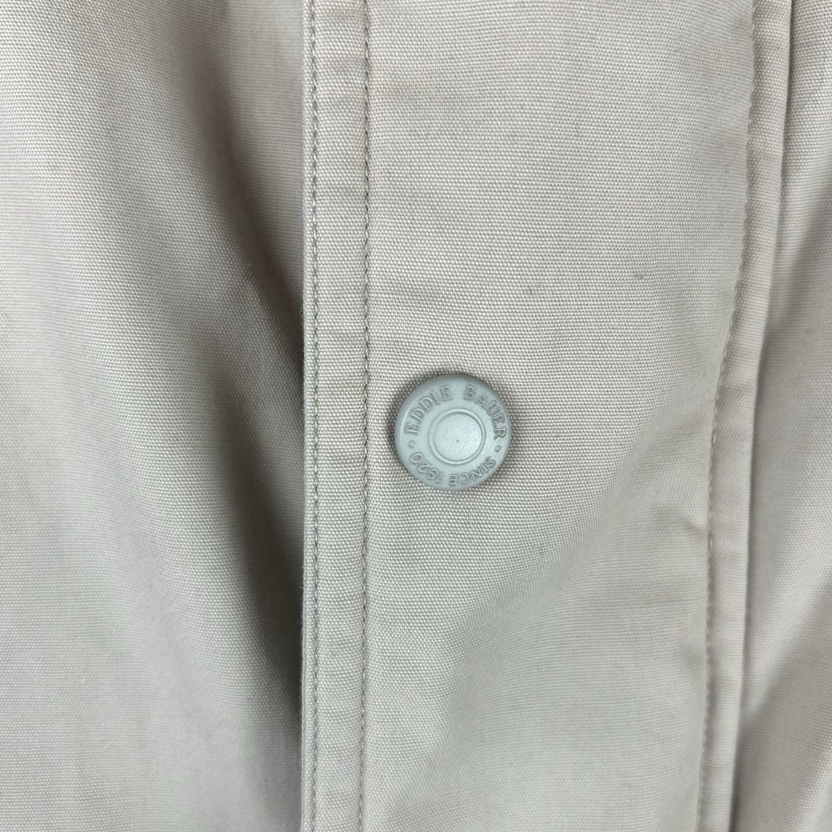 Eddie Bauer Eddie Bauer Jacket Men’s Puffer Down Insulation XL Stone/Navy Winter Insulated Regular测试 Size US XL / EU 56 / 4 - 6 Thumbnail